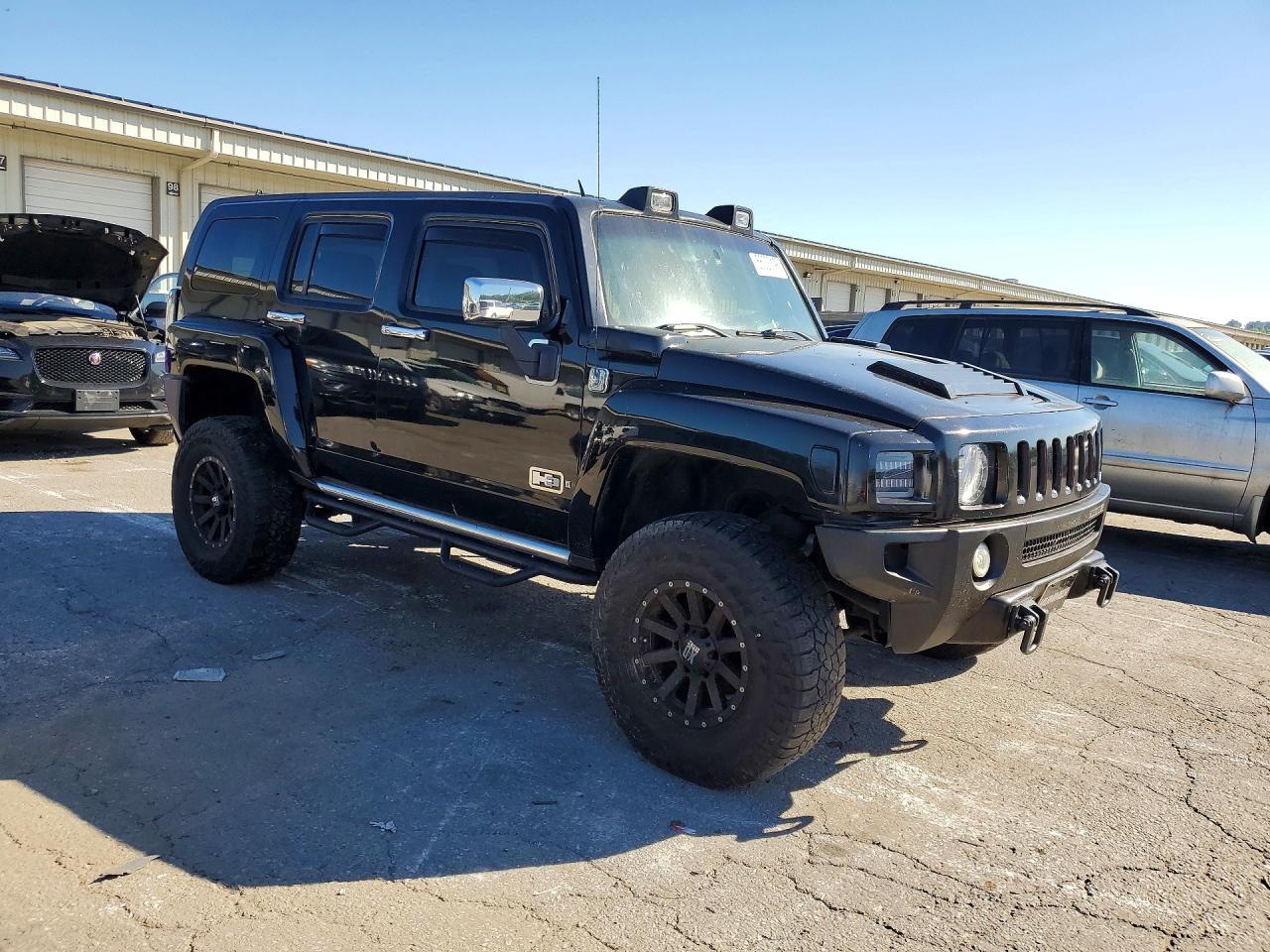 2006 Hummer H3 Black vin: 5GTDN136868131608