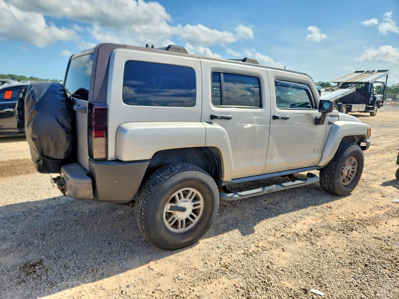 2006 Hummer H3 Gray vin: 5GTDN136868143497