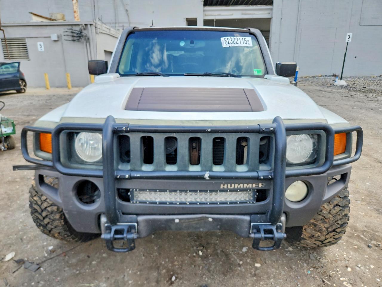 2006 Hummer H3 White vin: 5GTDN136868164477