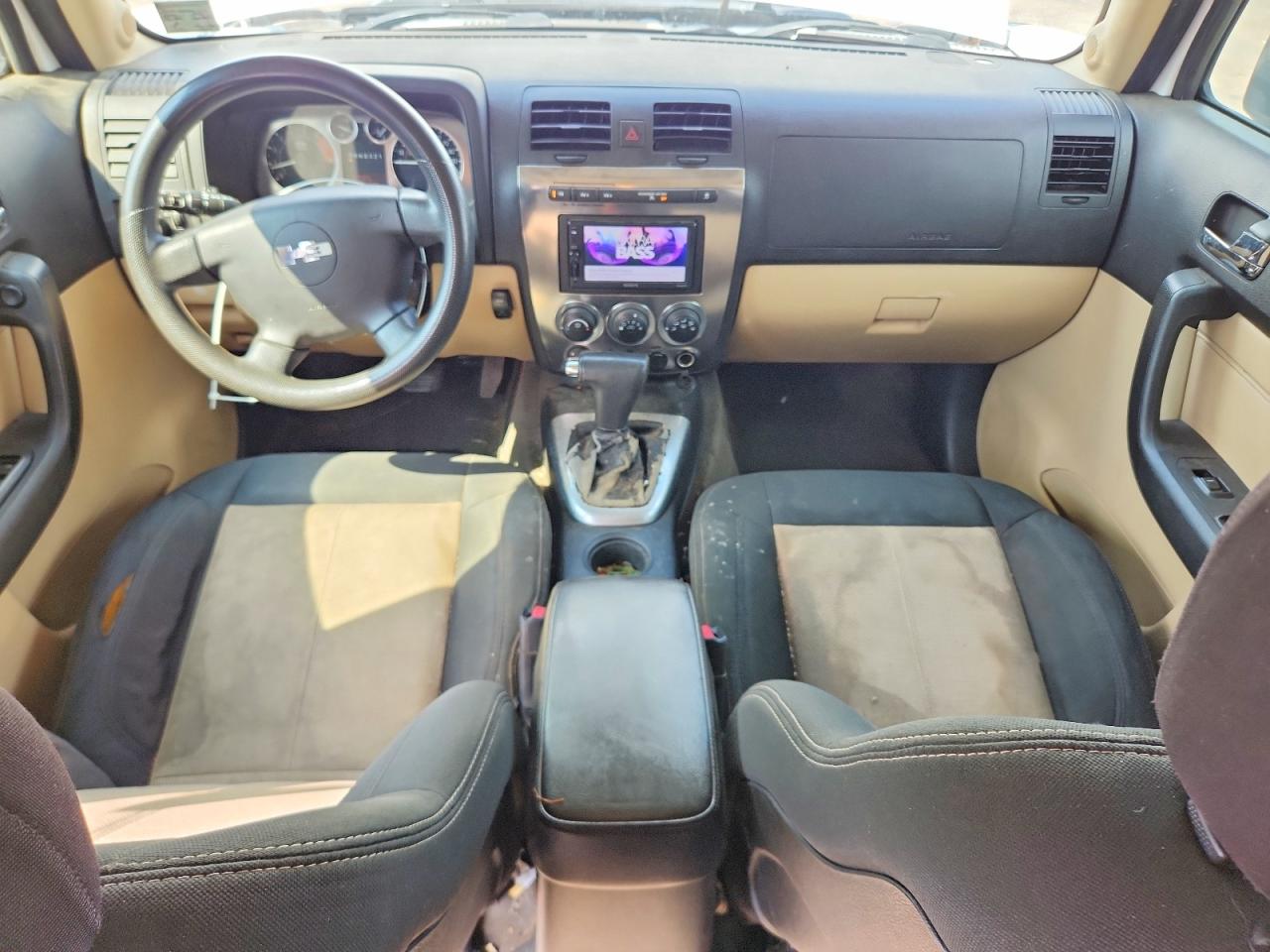2006 Hummer H3 White vin: 5GTDN136868164477