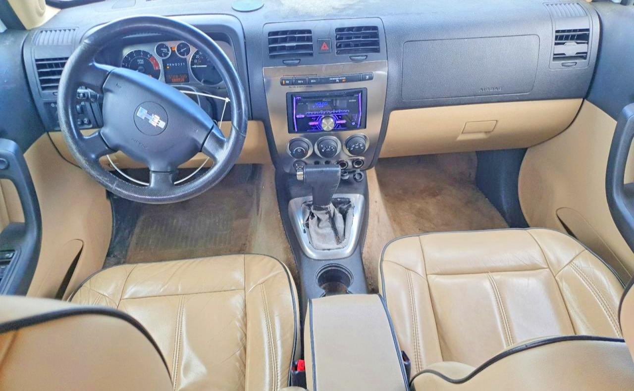 2006 Hummer H3 White vin: 5GTDN136868208977