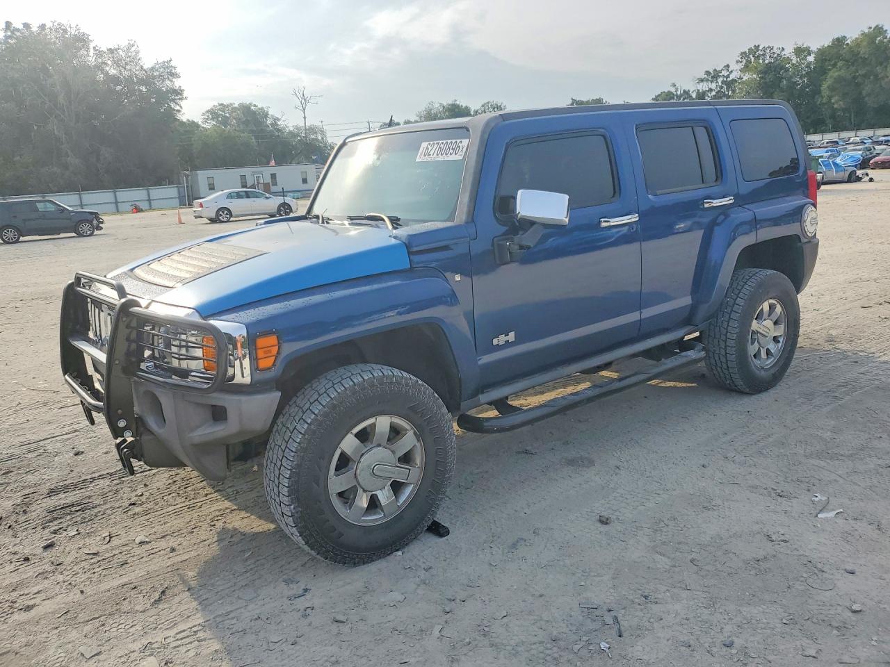 2006 Hummer H3 Blue vin: 5GTDN136868266510