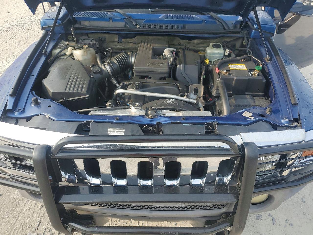 2006 Hummer H3 Blue vin: 5GTDN136868266510