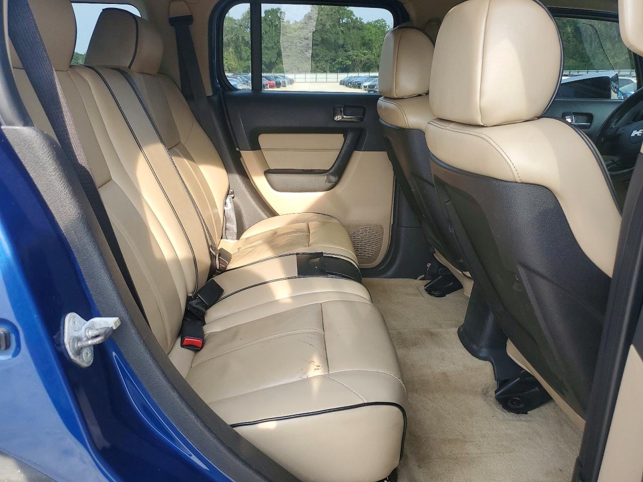 2006 Hummer H3 Blue vin: 5GTDN136868266510