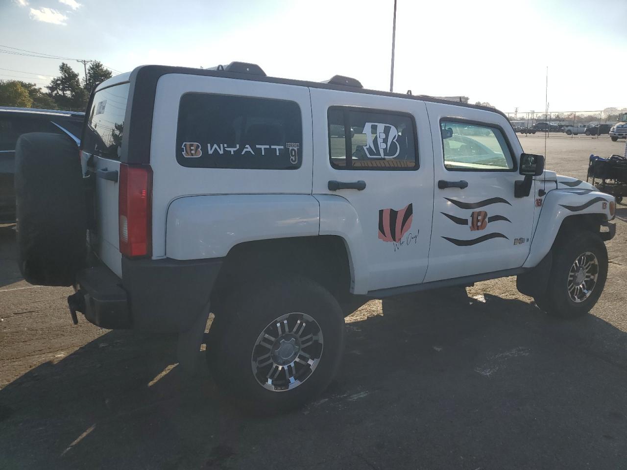 2006 Hummer H3 Белый vin: 5GTDN136968122884