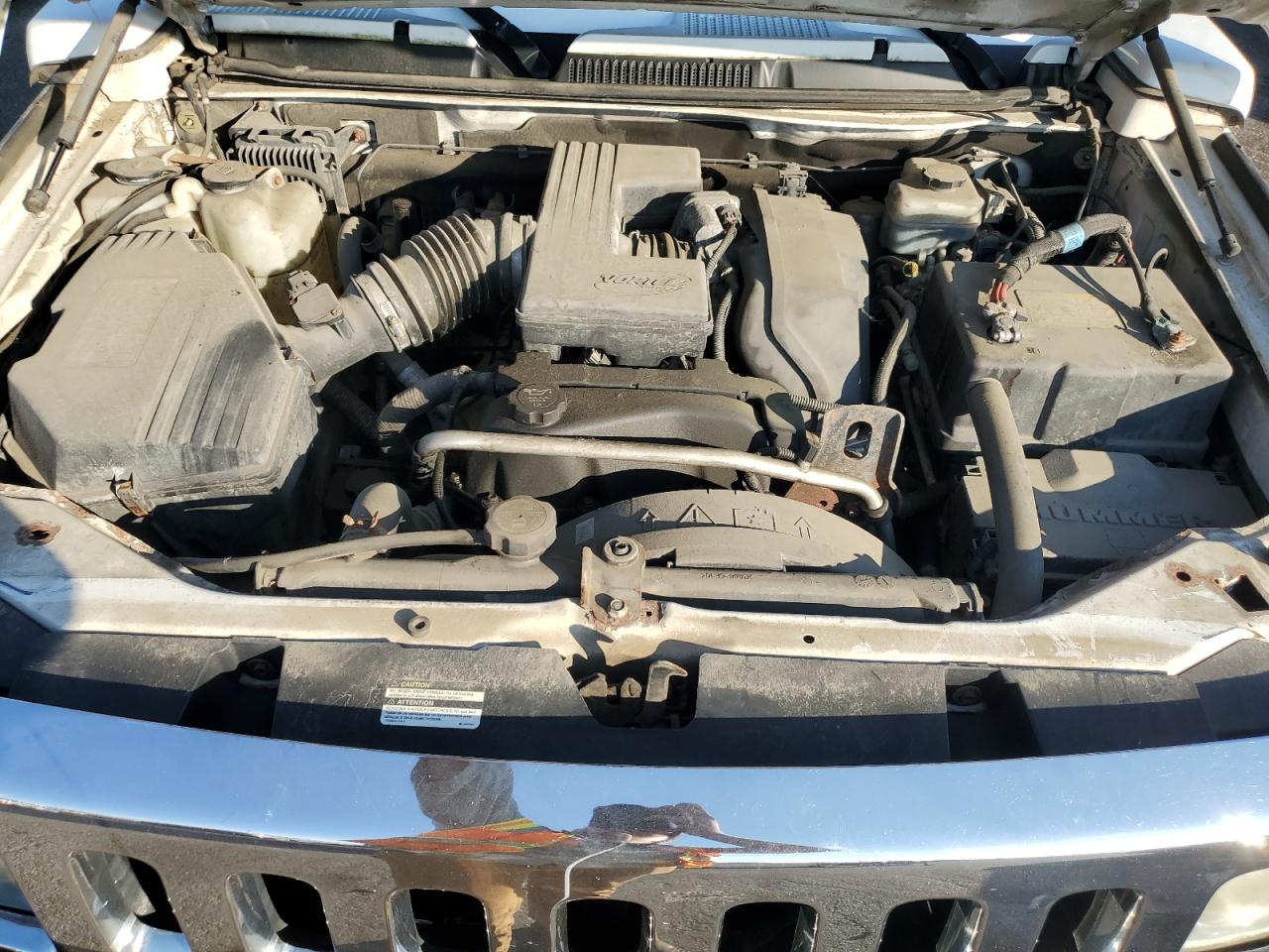 2006 Hummer H3 Белый vin: 5GTDN136968122884