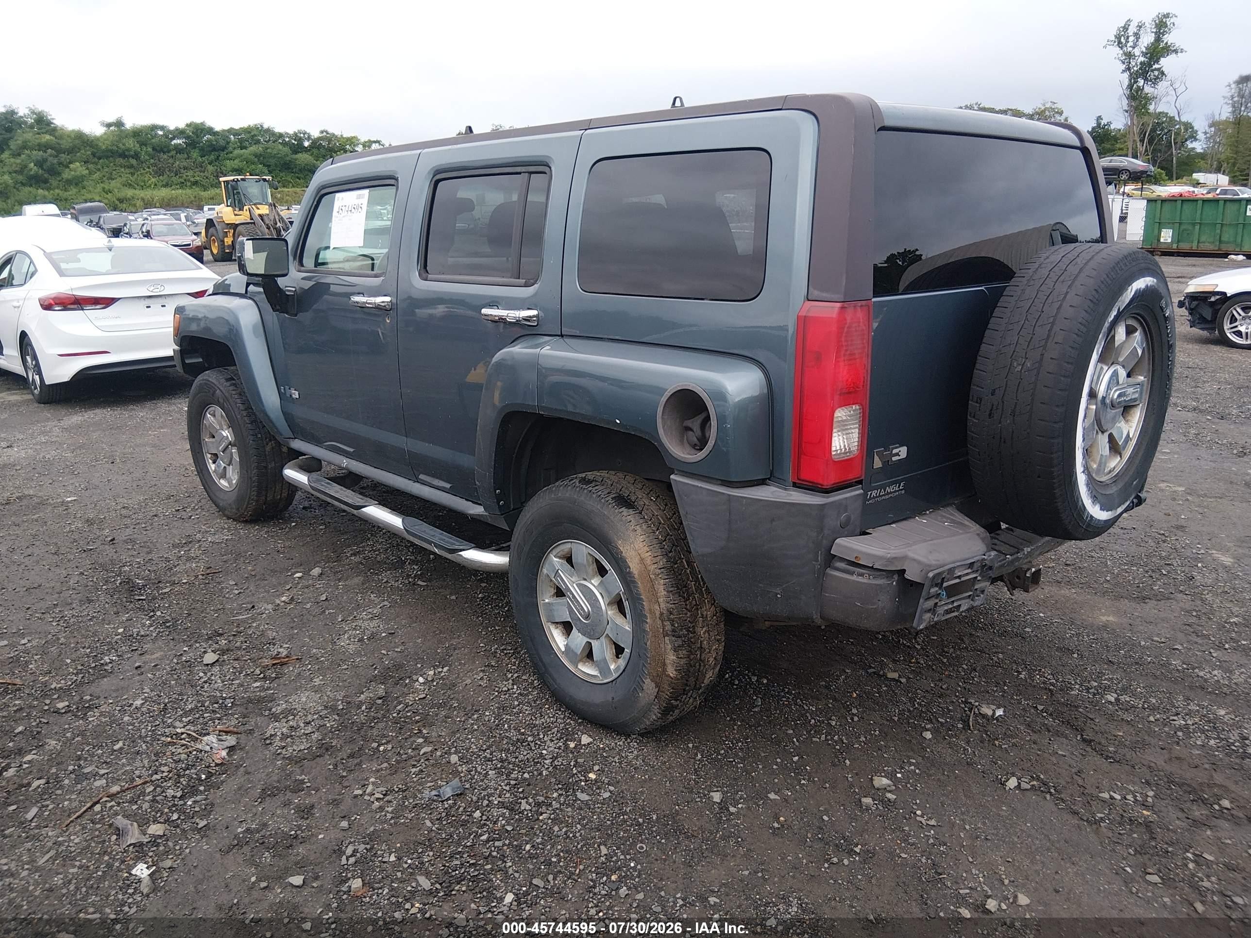 2006 Hummer H3 Suv   Синий vin: 5GTDN136968193714