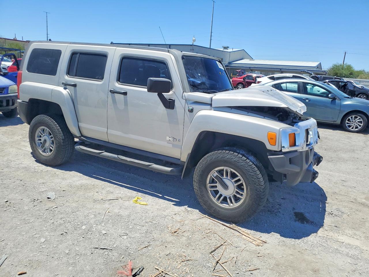 2006 Hummer H3 Silver vin: 5GTDN136968194801