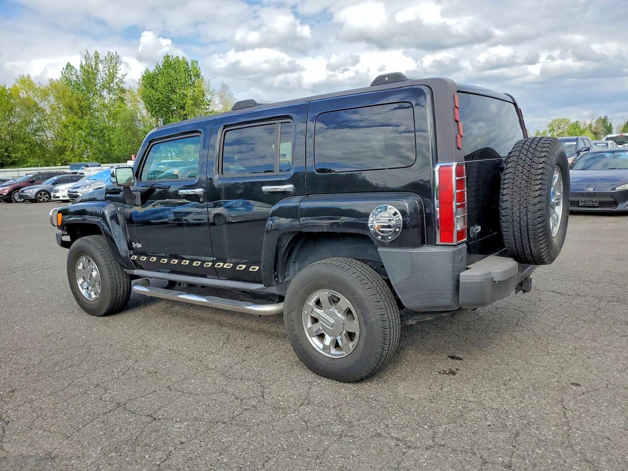 2006 Hummer H3 Черный vin: 5GTDN136968280979