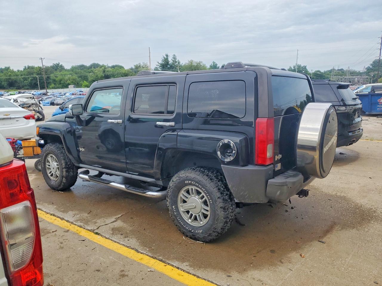 2006 Hummer H3 Black vin: 5GTDN136X68100201