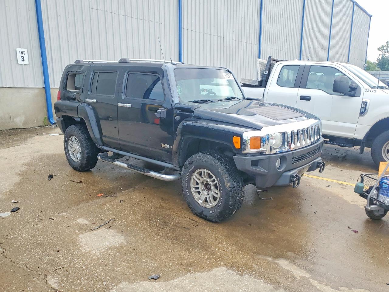 2006 Hummer H3 Black vin: 5GTDN136X68100201
