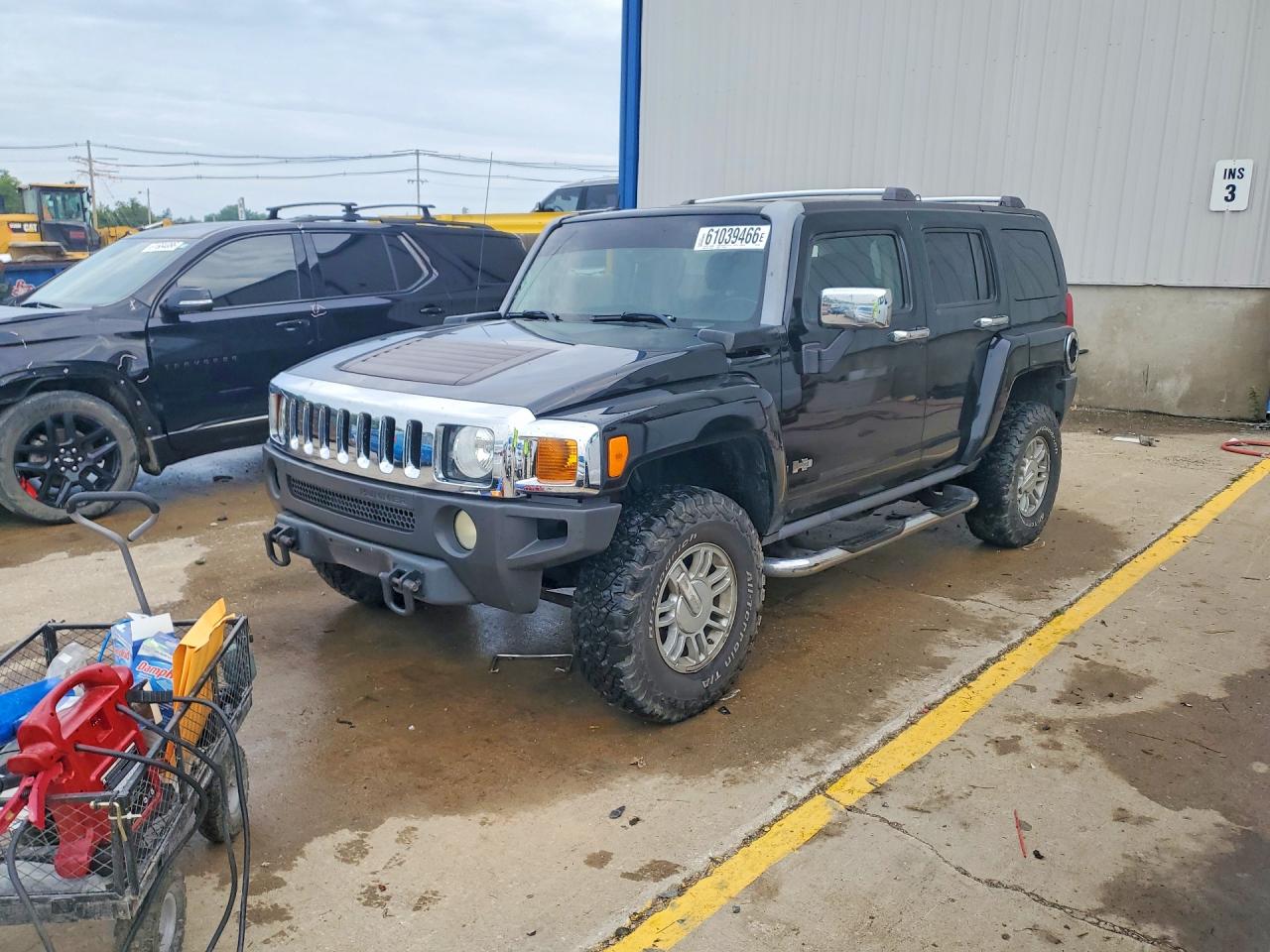 2006 Hummer H3 Black vin: 5GTDN136X68100201