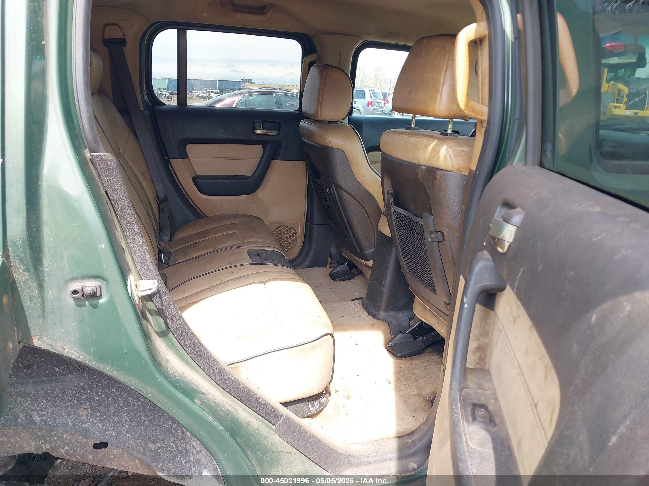 2006 Hummer H3 Suv   Green vin: 5GTDN136X68101171