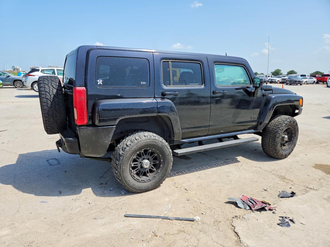 2006 Hummer H3 Black vin: 5GTDN136X68117810