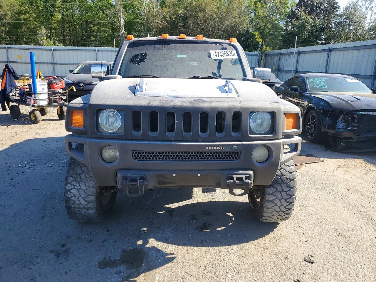2006 Hummer H3 Black vin: 5GTDN136X68123025