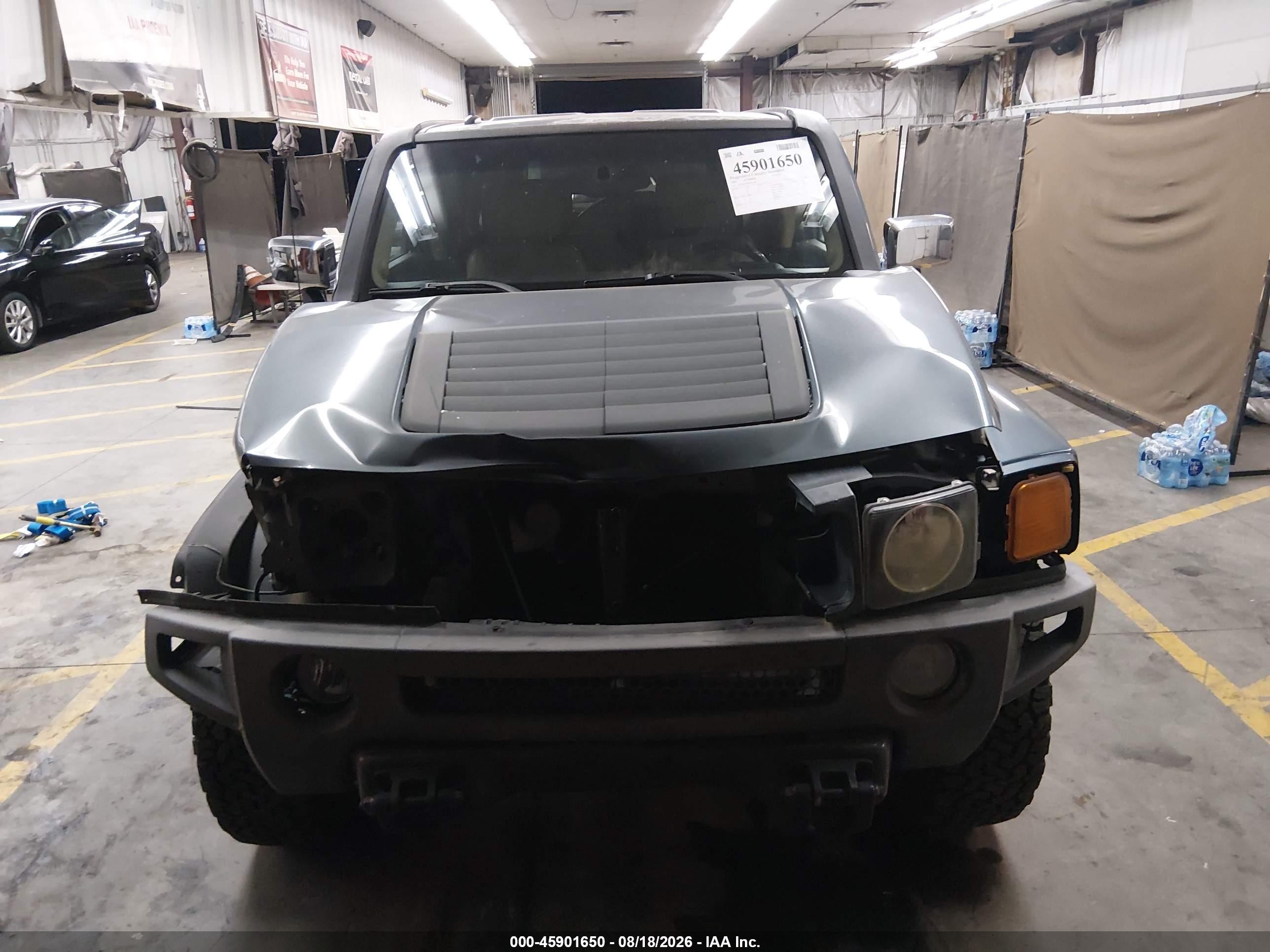 2006 Hummer H3 Suv   Gray vin: 5GTDN136X68146109
