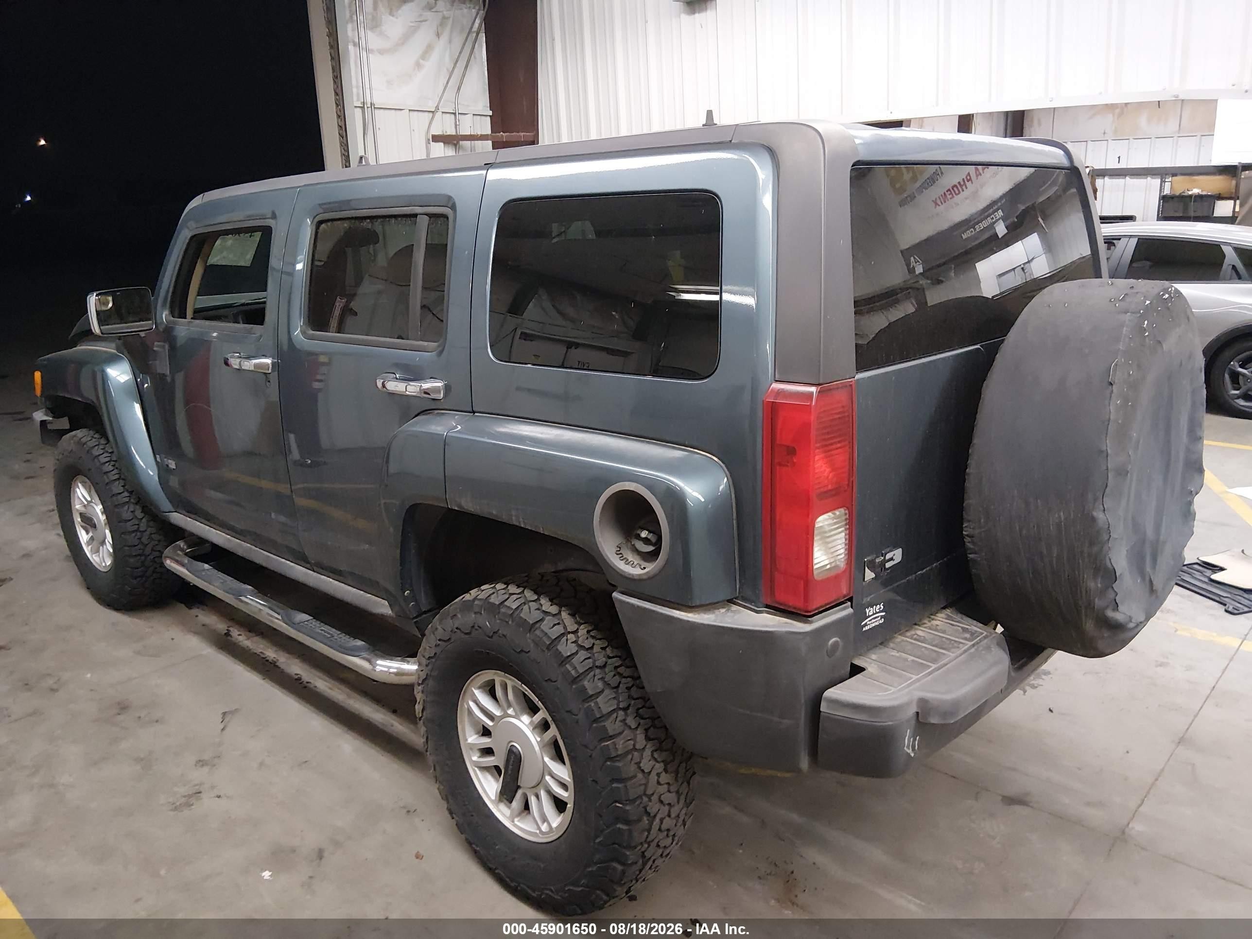 2006 Hummer H3 Suv   Gray vin: 5GTDN136X68146109