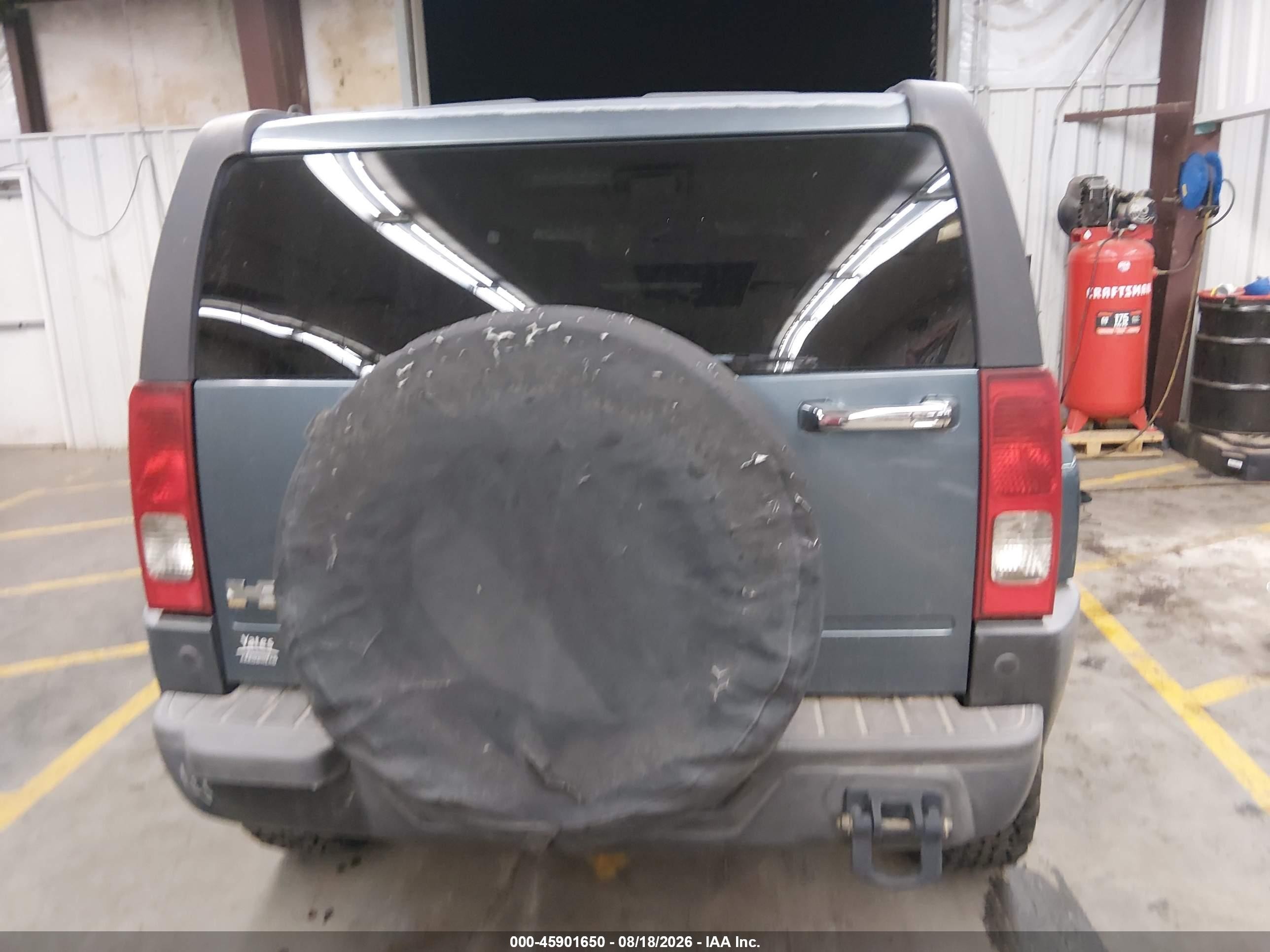 2006 Hummer H3 Suv   Gray vin: 5GTDN136X68146109