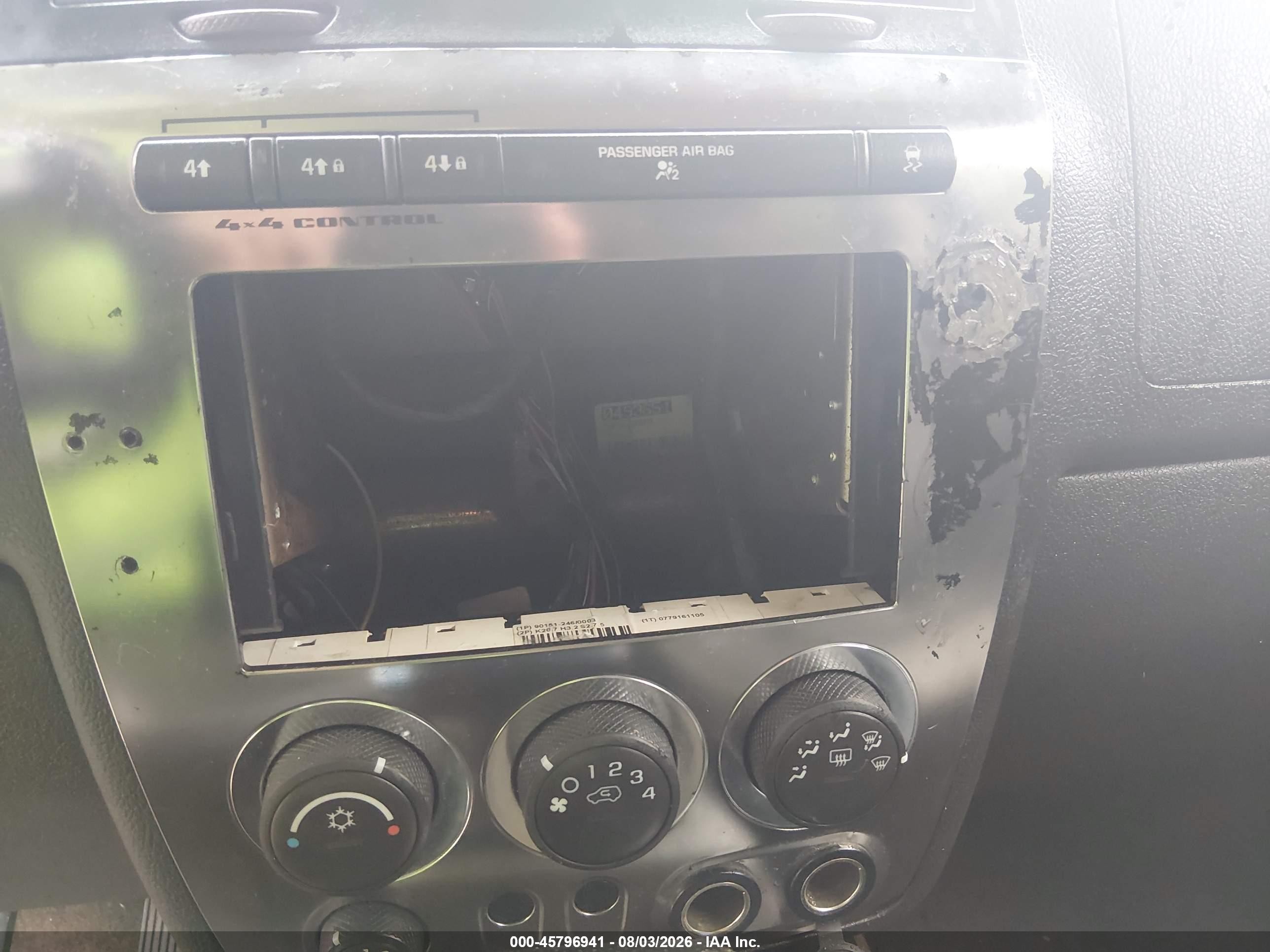 2006 Hummer H3 Suv   Black vin: 5GTDN136X68272048
