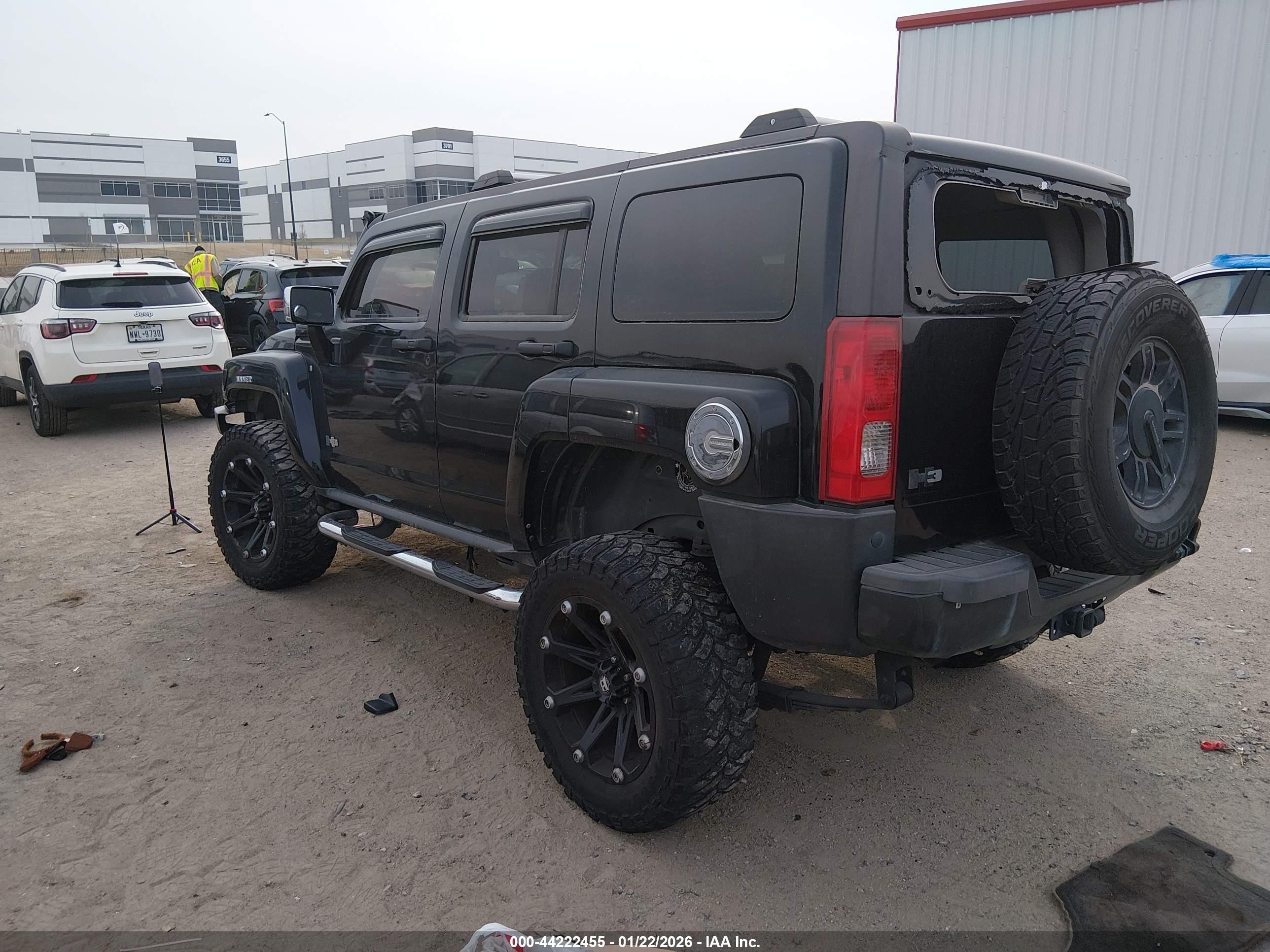 2006 Hummer H3 Suv   Черный vin: 5GTDN136X68283566