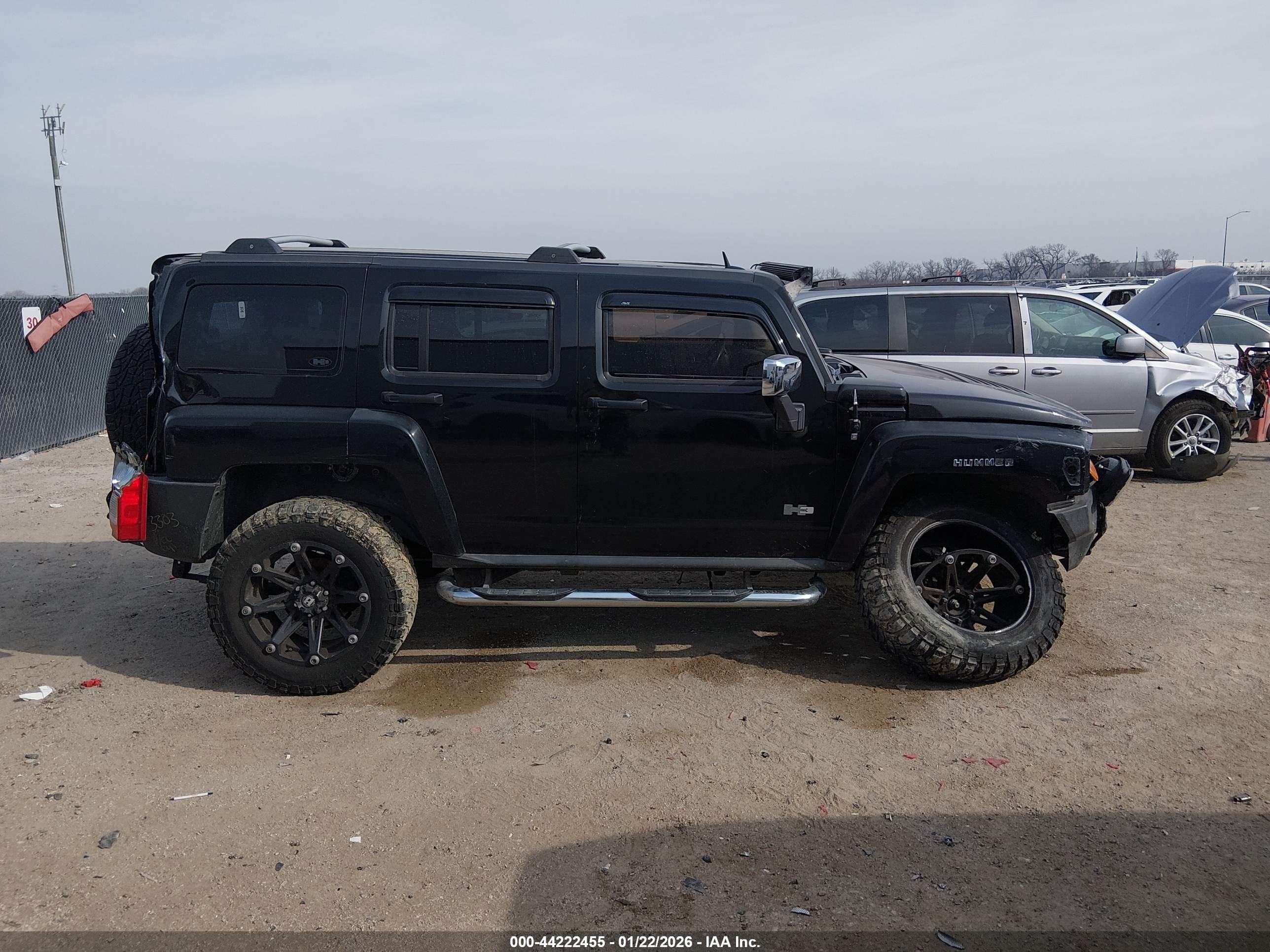 2006 Hummer H3 Suv   Черный vin: 5GTDN136X68283566