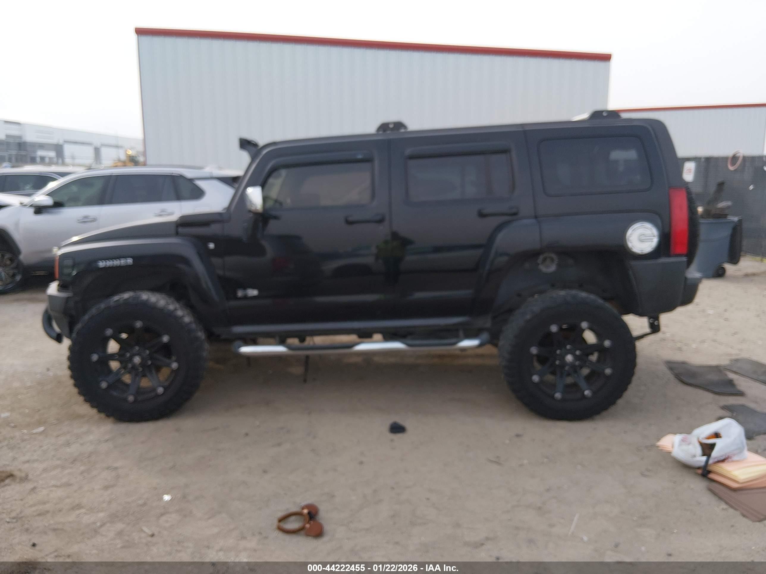 2006 Hummer H3 Suv   Черный vin: 5GTDN136X68283566
