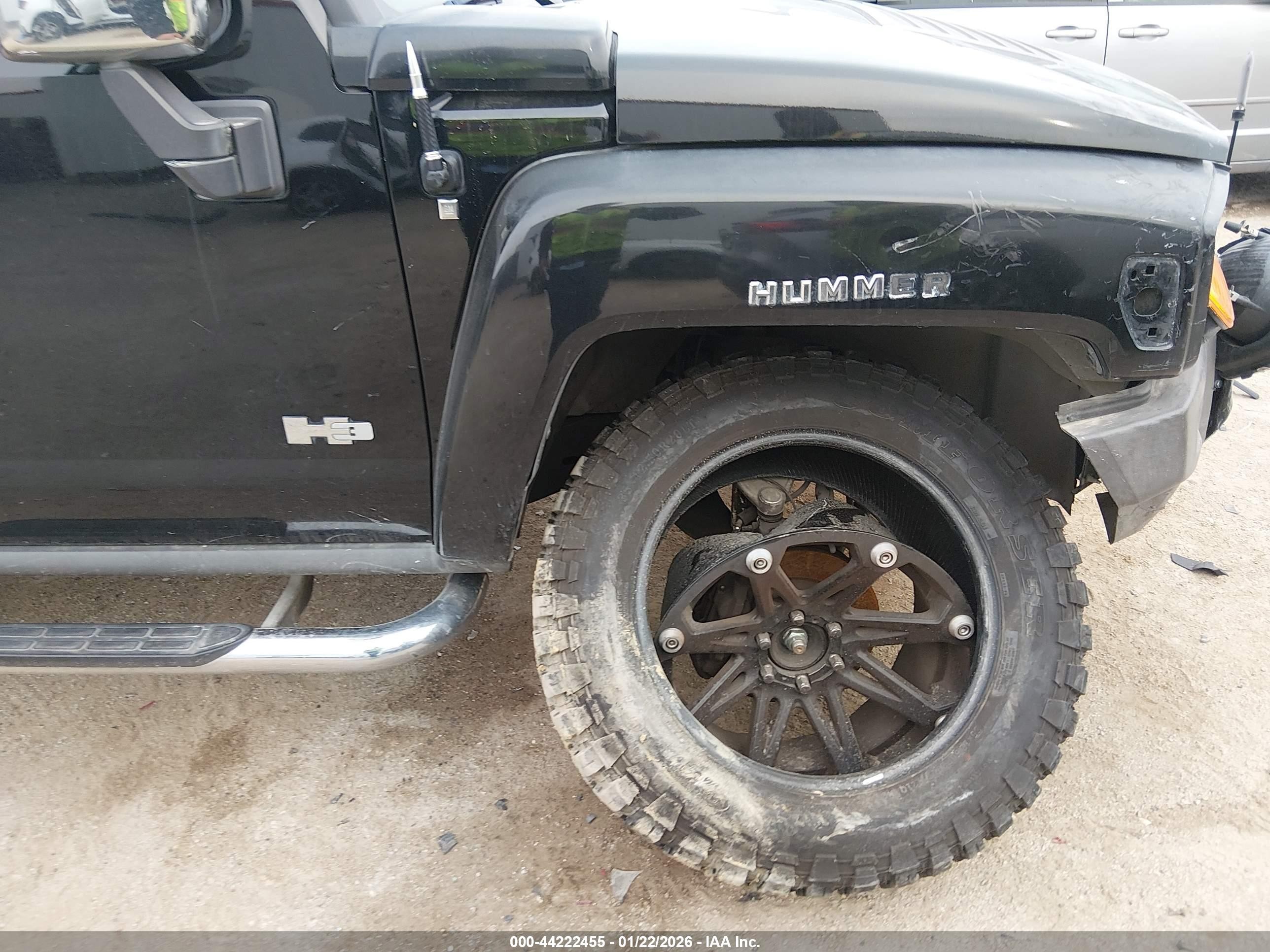 2006 Hummer H3 Suv   Черный vin: 5GTDN136X68283566