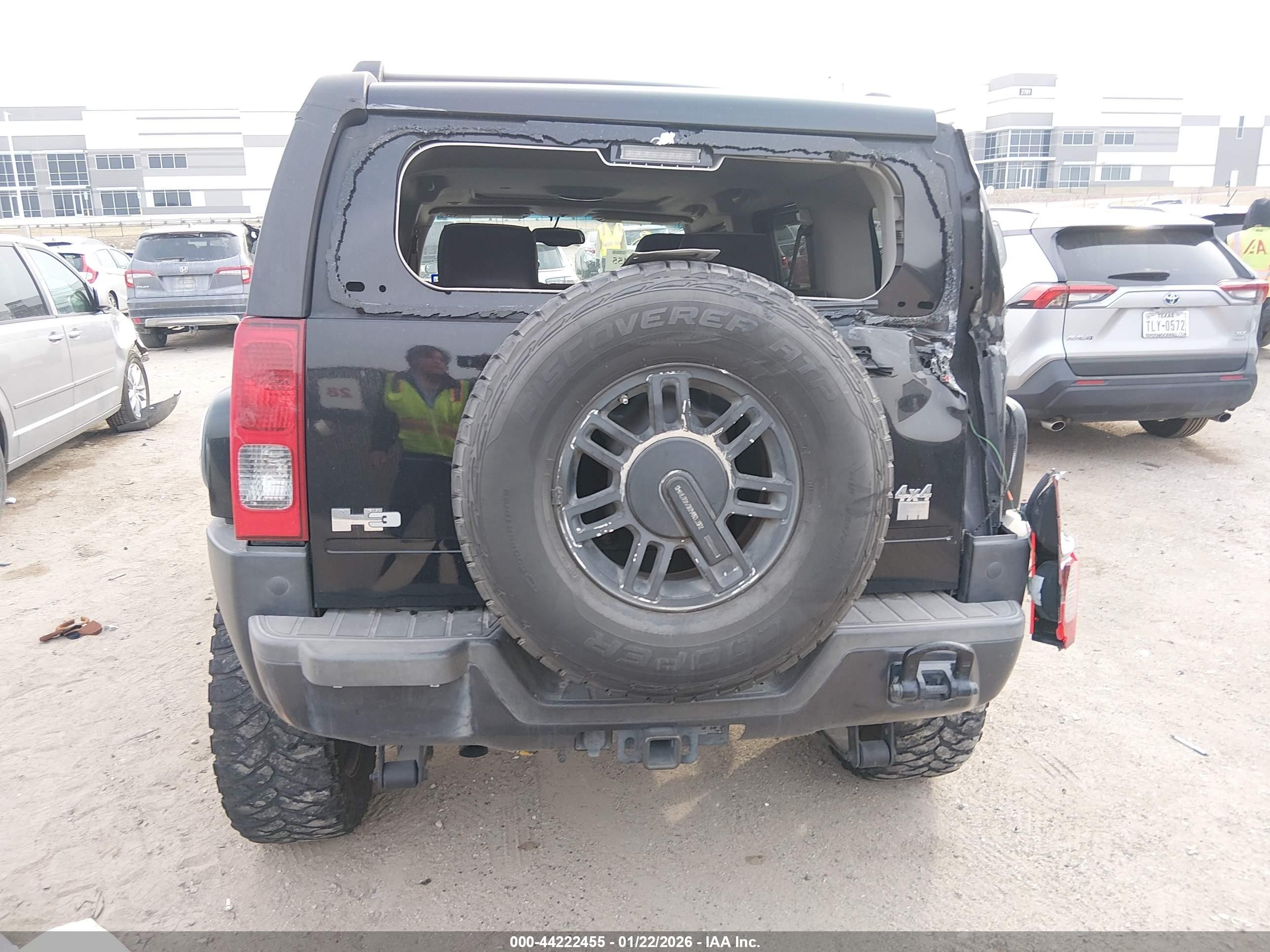 2006 Hummer H3 Suv   Черный vin: 5GTDN136X68283566