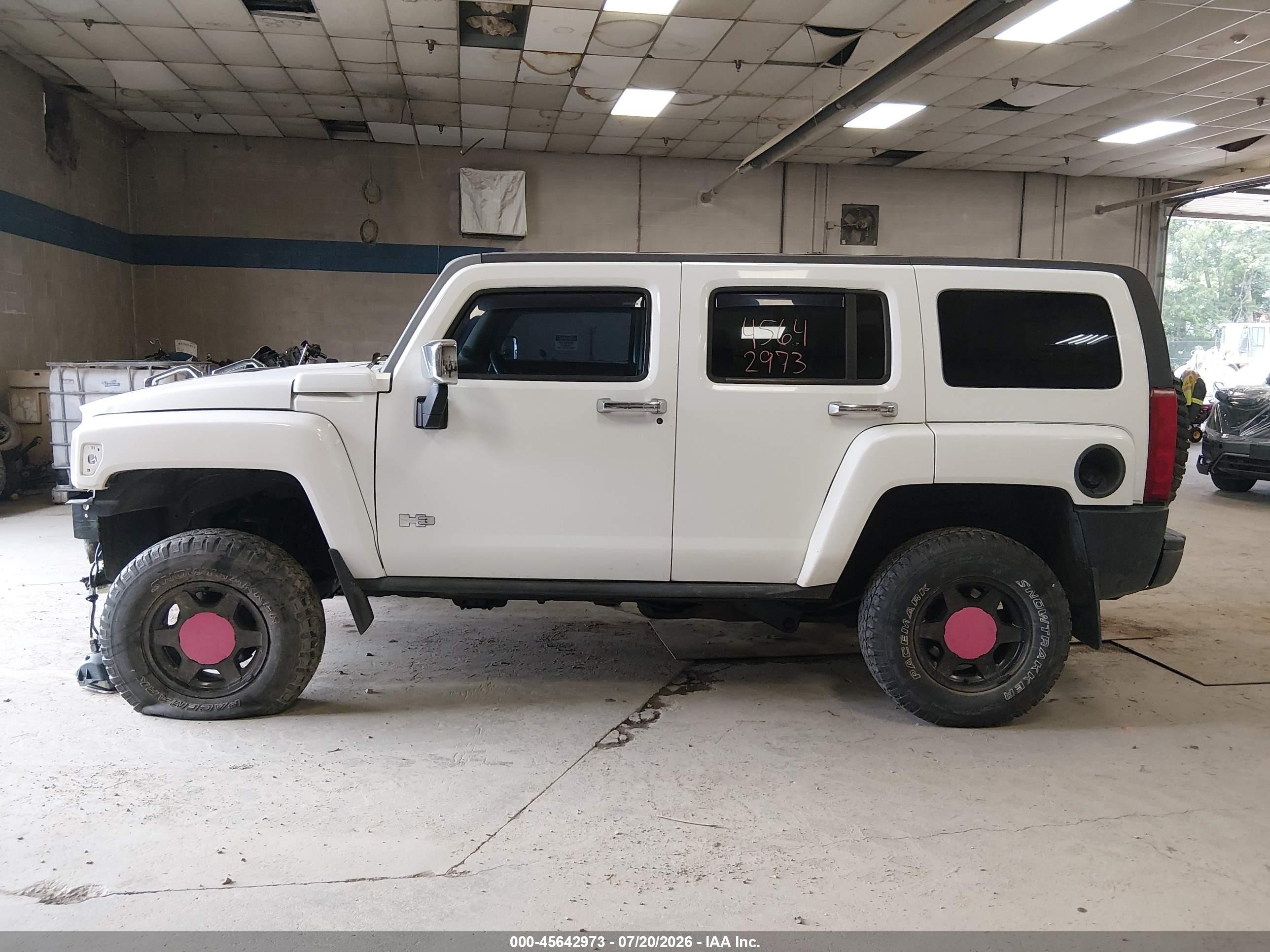 2006 Hummer H3 Suv   Белый vin: 5GTDN136X68297063
