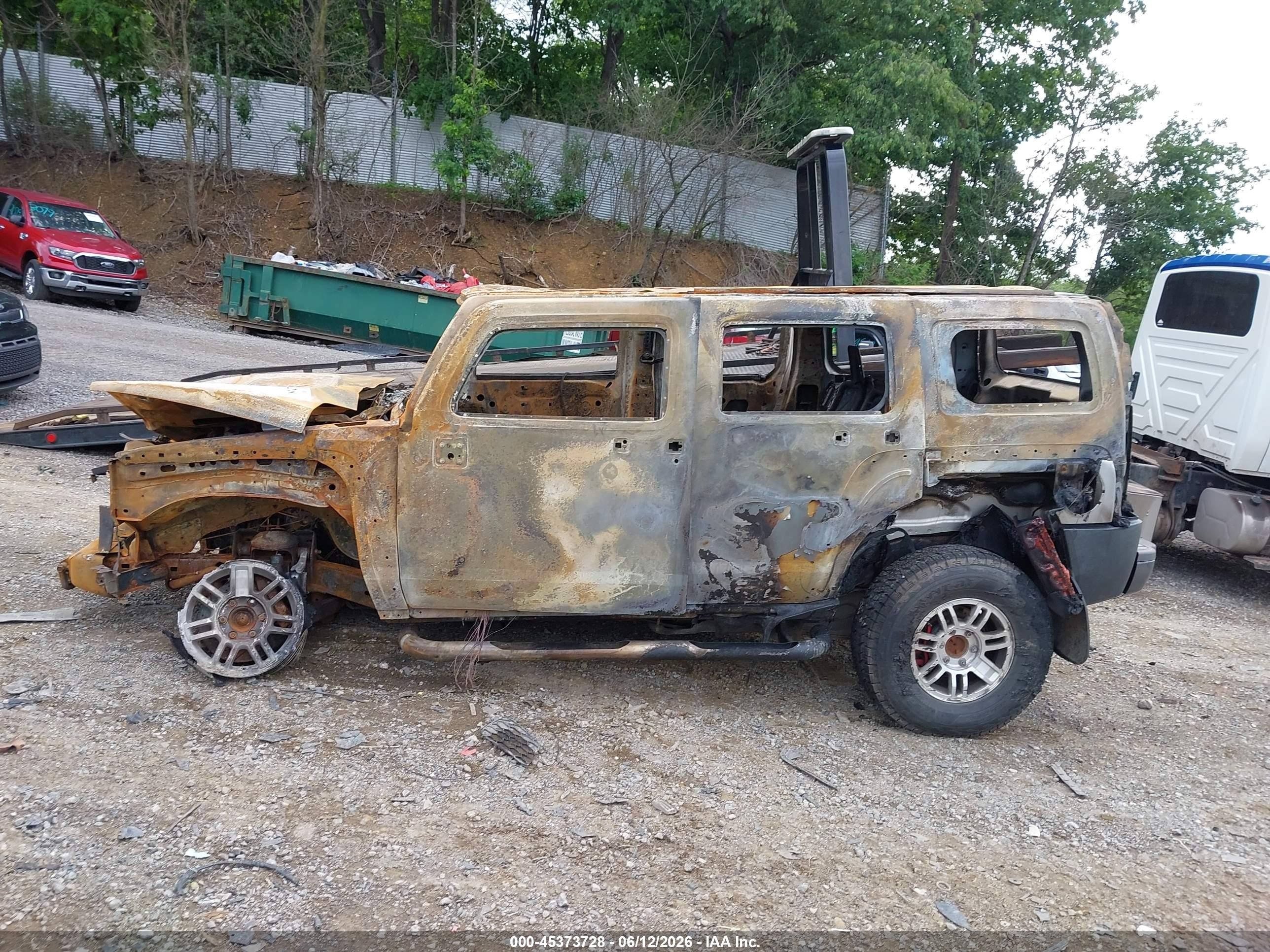2006 Hummer H3 Suv   Черный vin: 5GTDN136X68310197