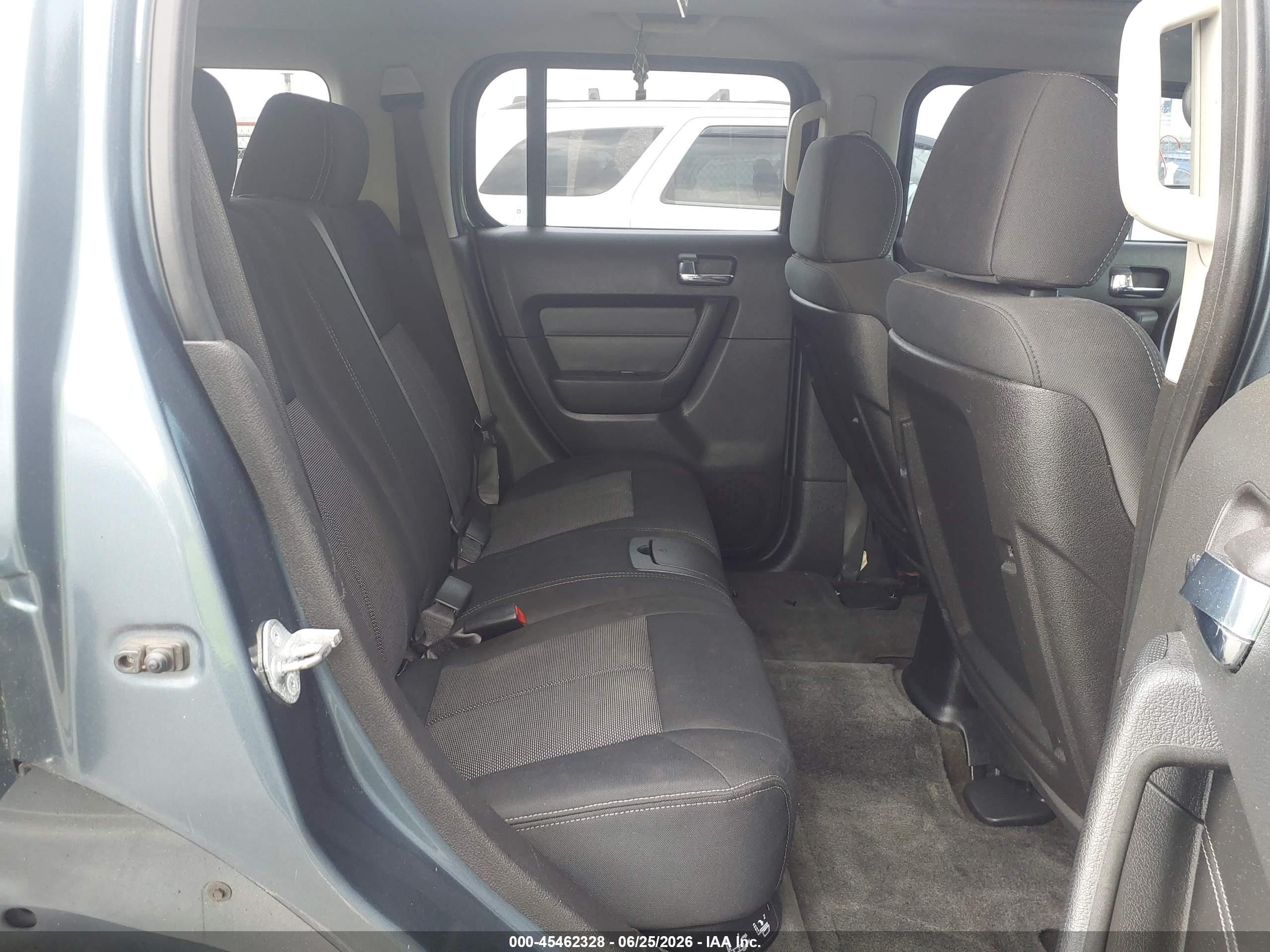 2007 Hummer H3 Suv   Blue vin: 5GTDN13E078123334