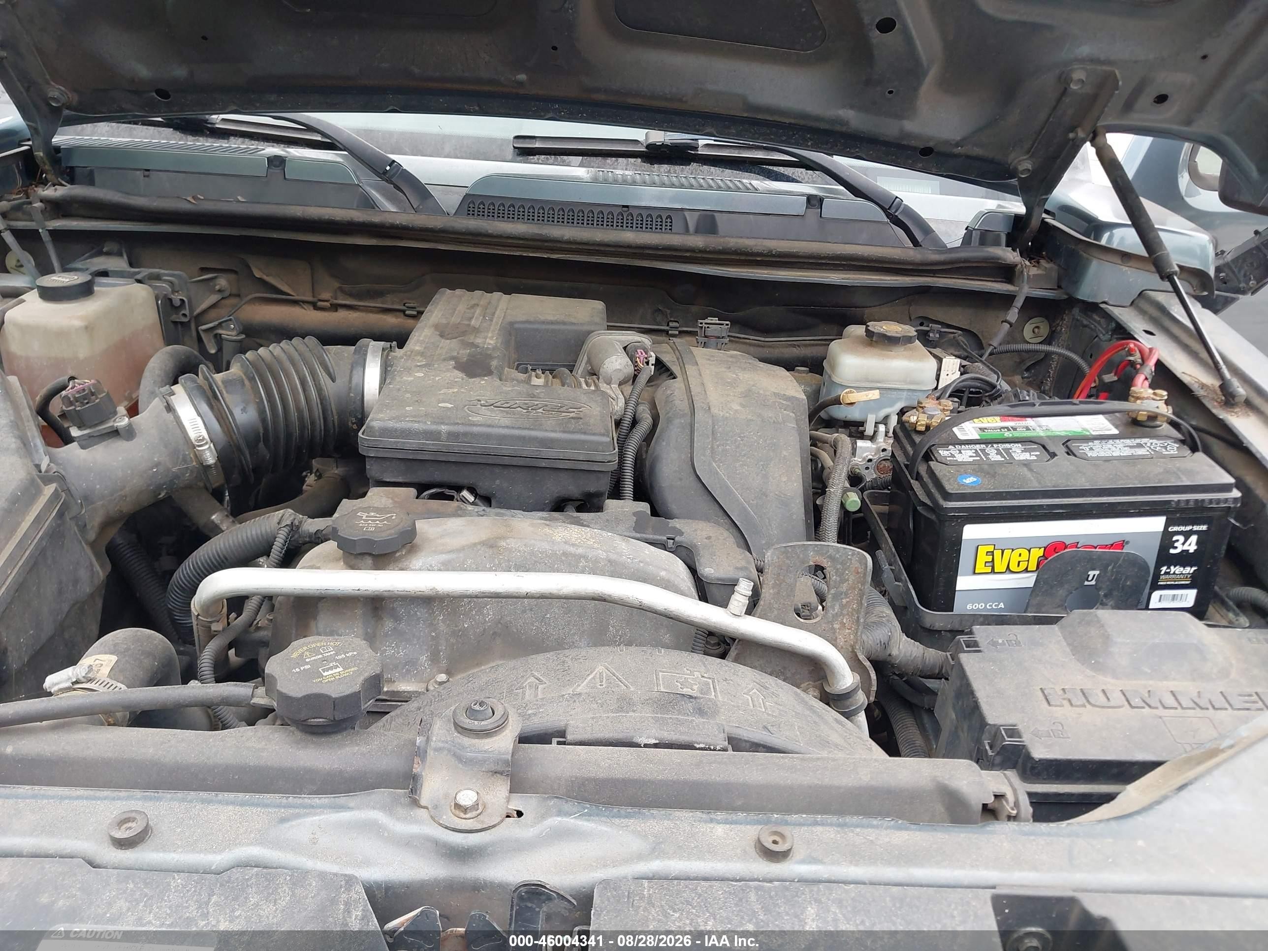 2007 Hummer H3 Suv   Зеленый vin: 5GTDN13E078152249