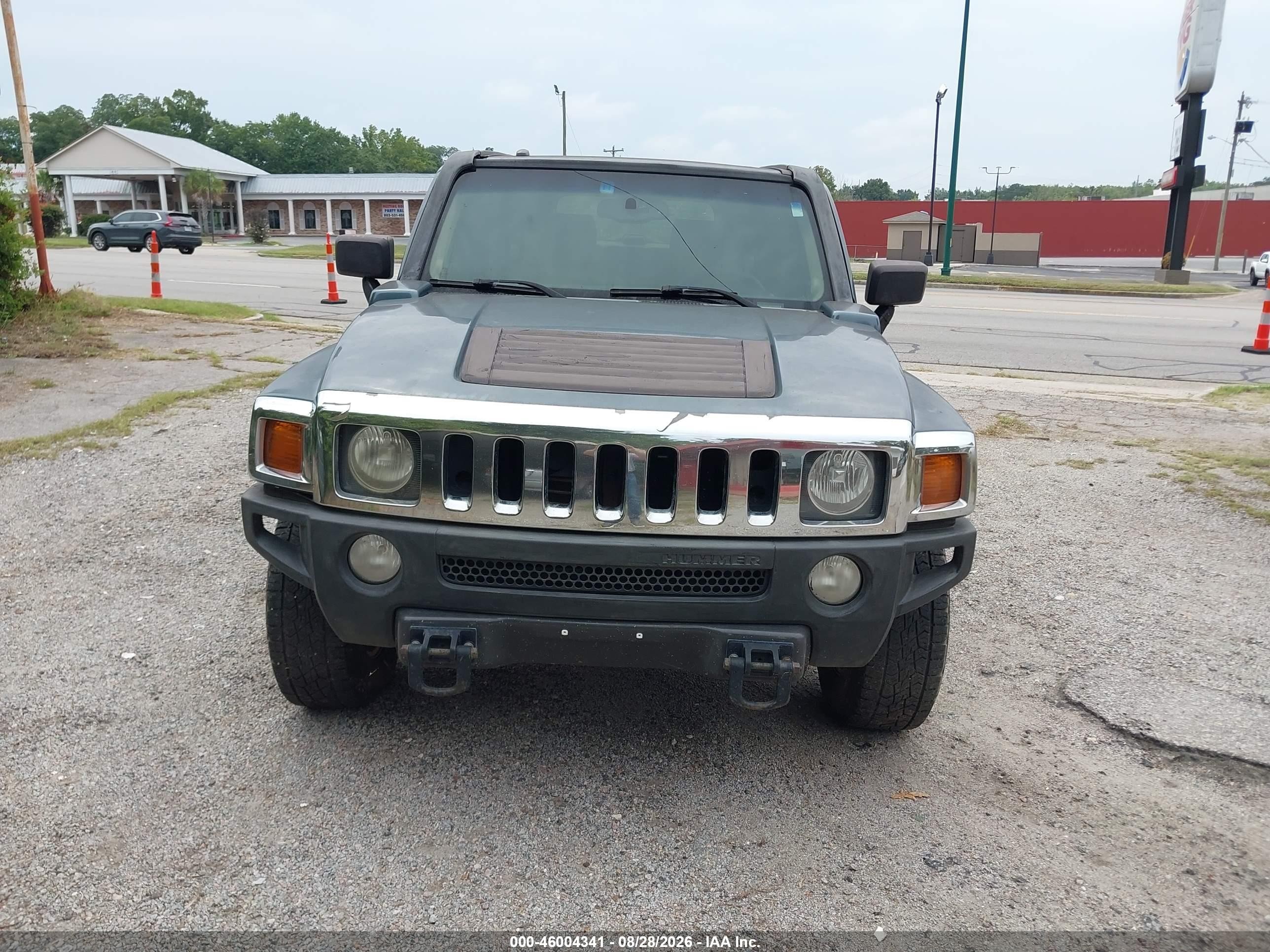 2007 Hummer H3 Suv   Зеленый vin: 5GTDN13E078152249
