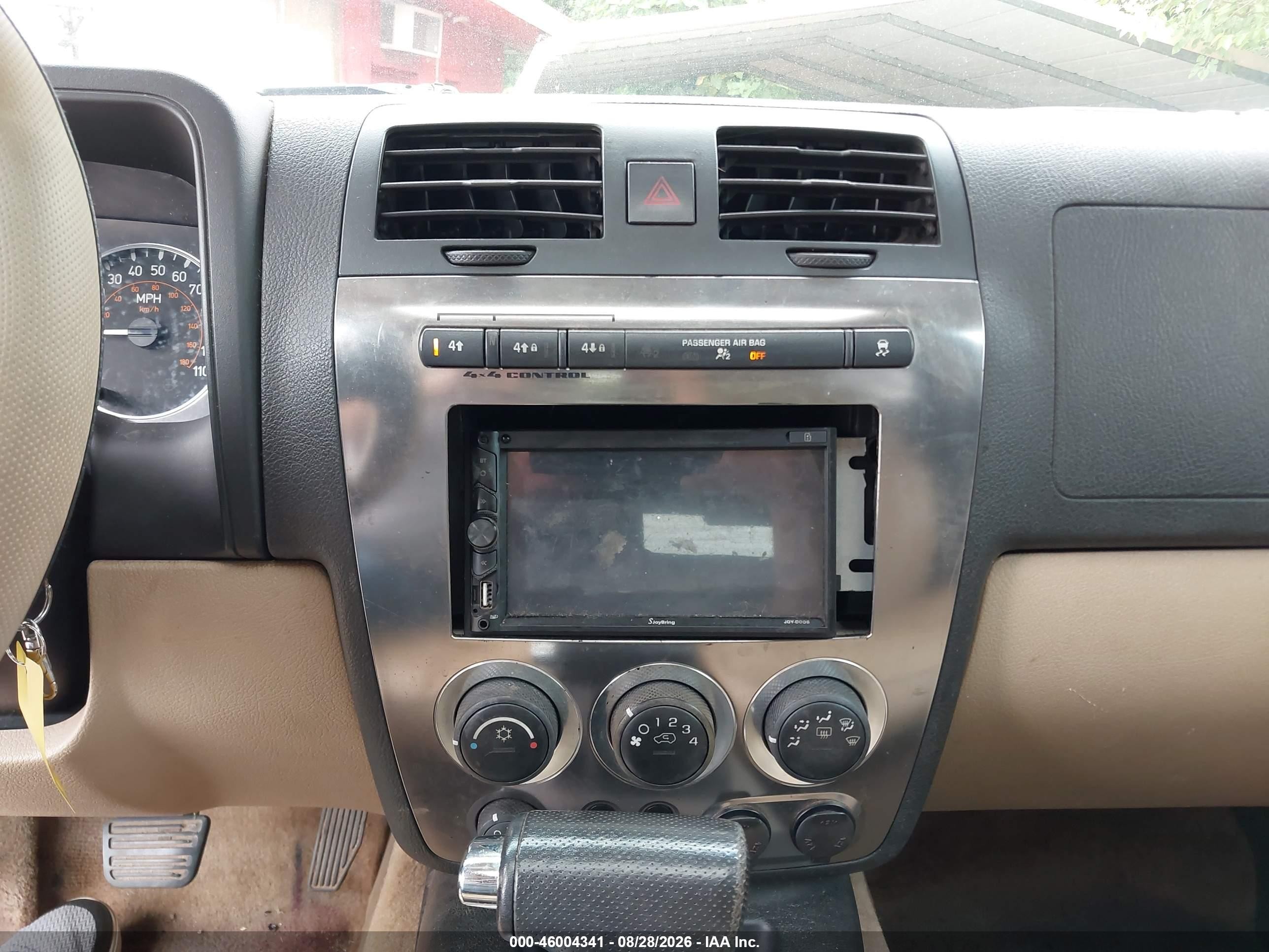 2007 Hummer H3 Suv   Зеленый vin: 5GTDN13E078152249