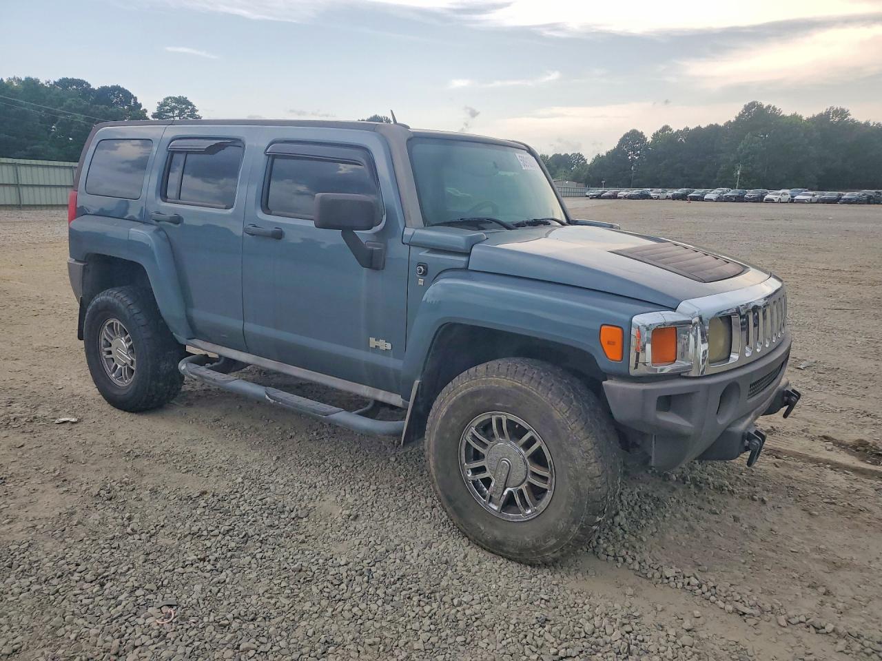 2007 Hummer H3 Серый vin: 5GTDN13E078163476