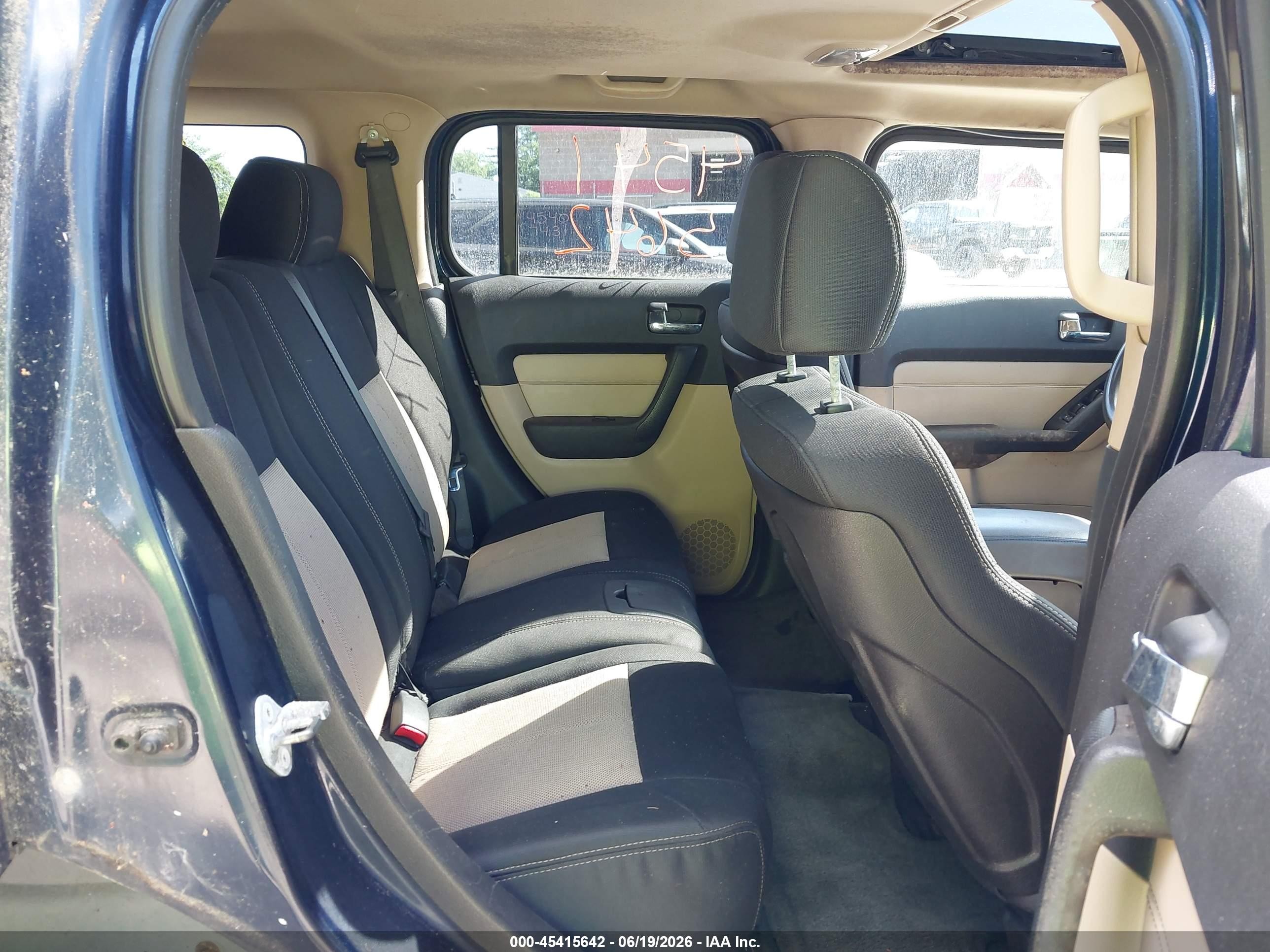 2007 Hummer H3 Suv   Blue vin: 5GTDN13E078196557