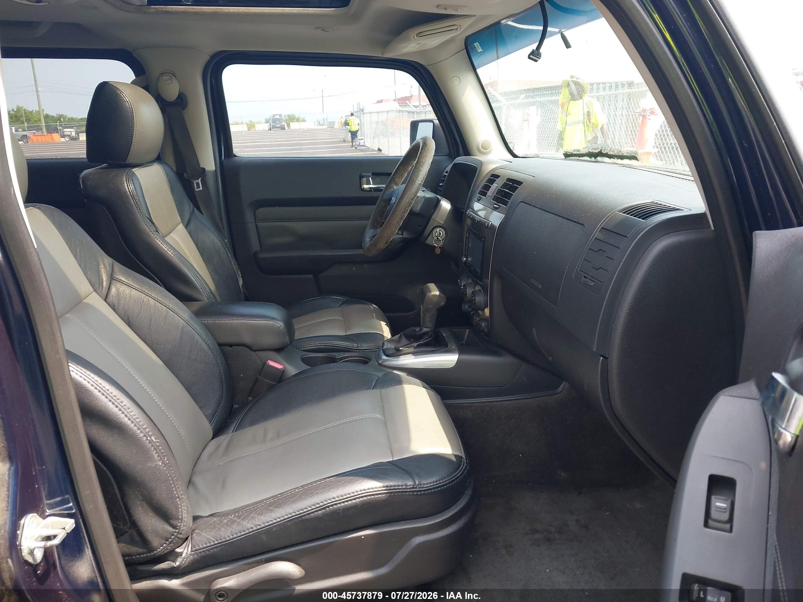 2007 Hummer H3 Suv   Dark Blue vin: 5GTDN13E078253663