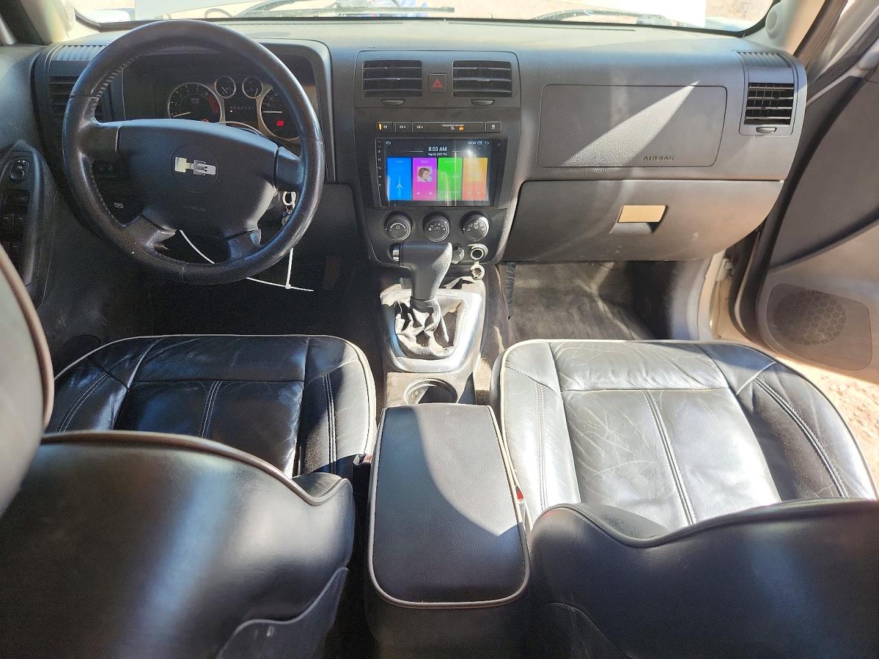 2007 Hummer H3 Silver vin: 5GTDN13E178136805