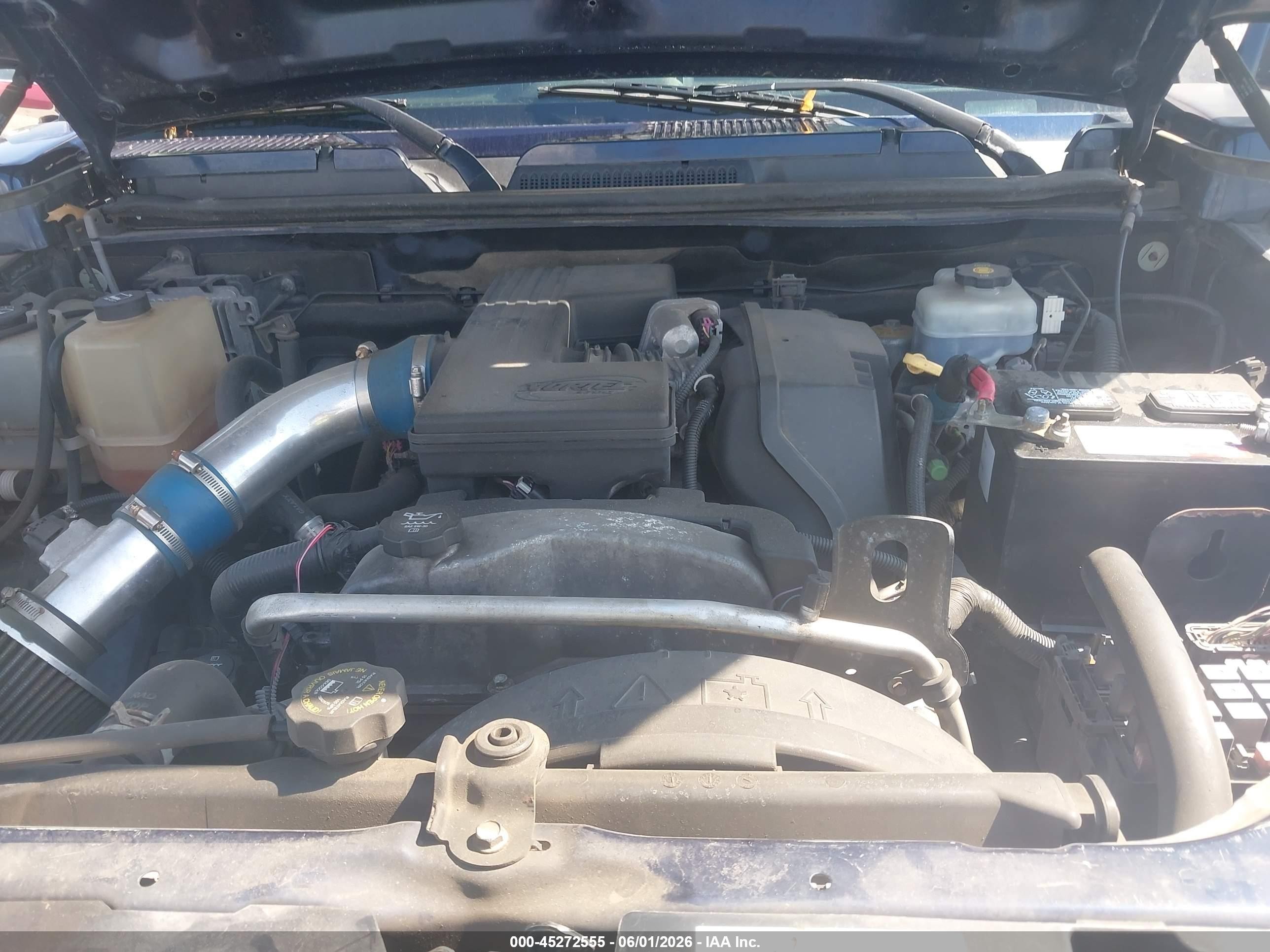 2007 Hummer H3 Suv   Blue vin: 5GTDN13E178197233