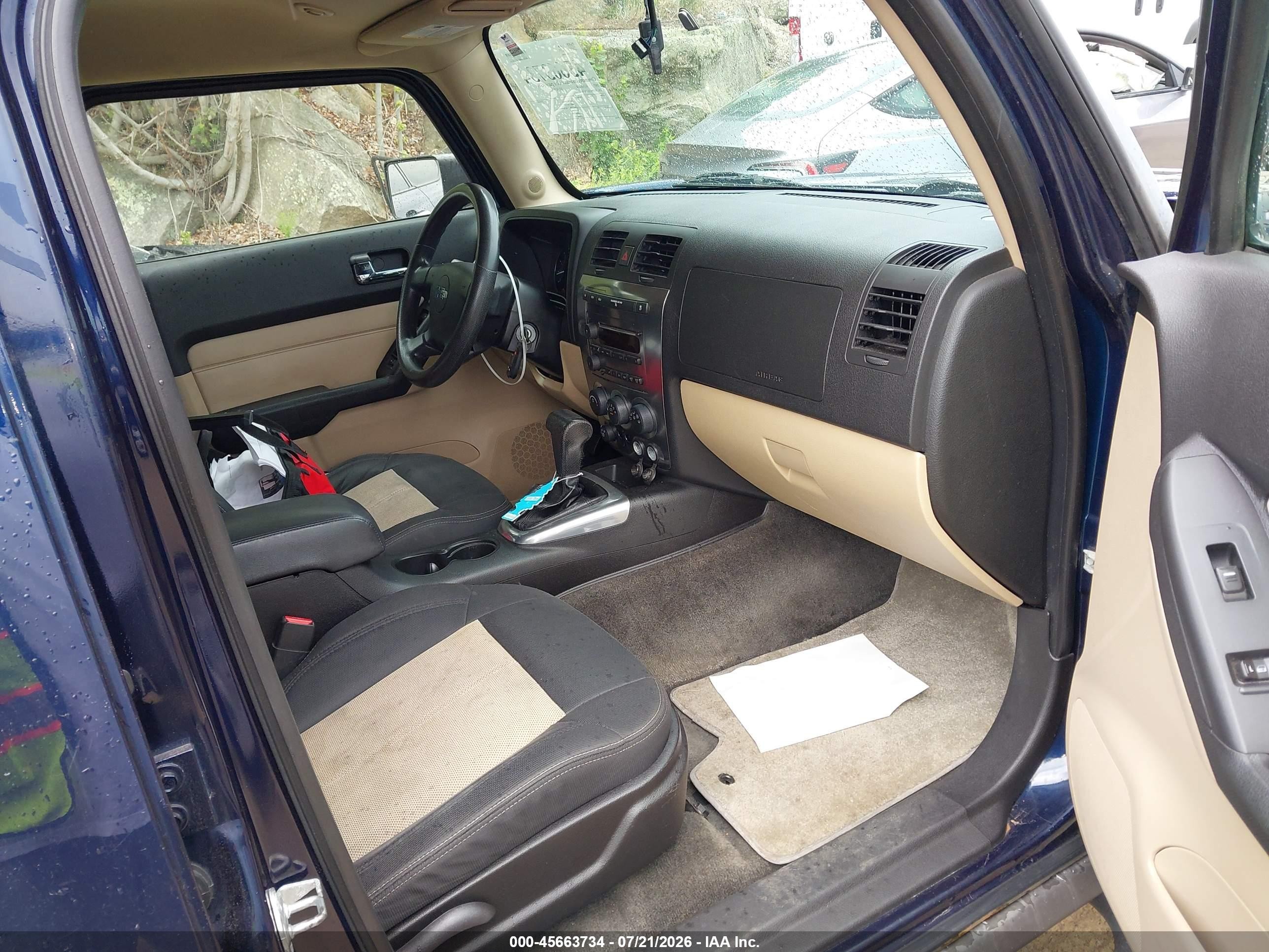 2007 Hummer H3 Suv   Navy vin: 5GTDN13E178197863