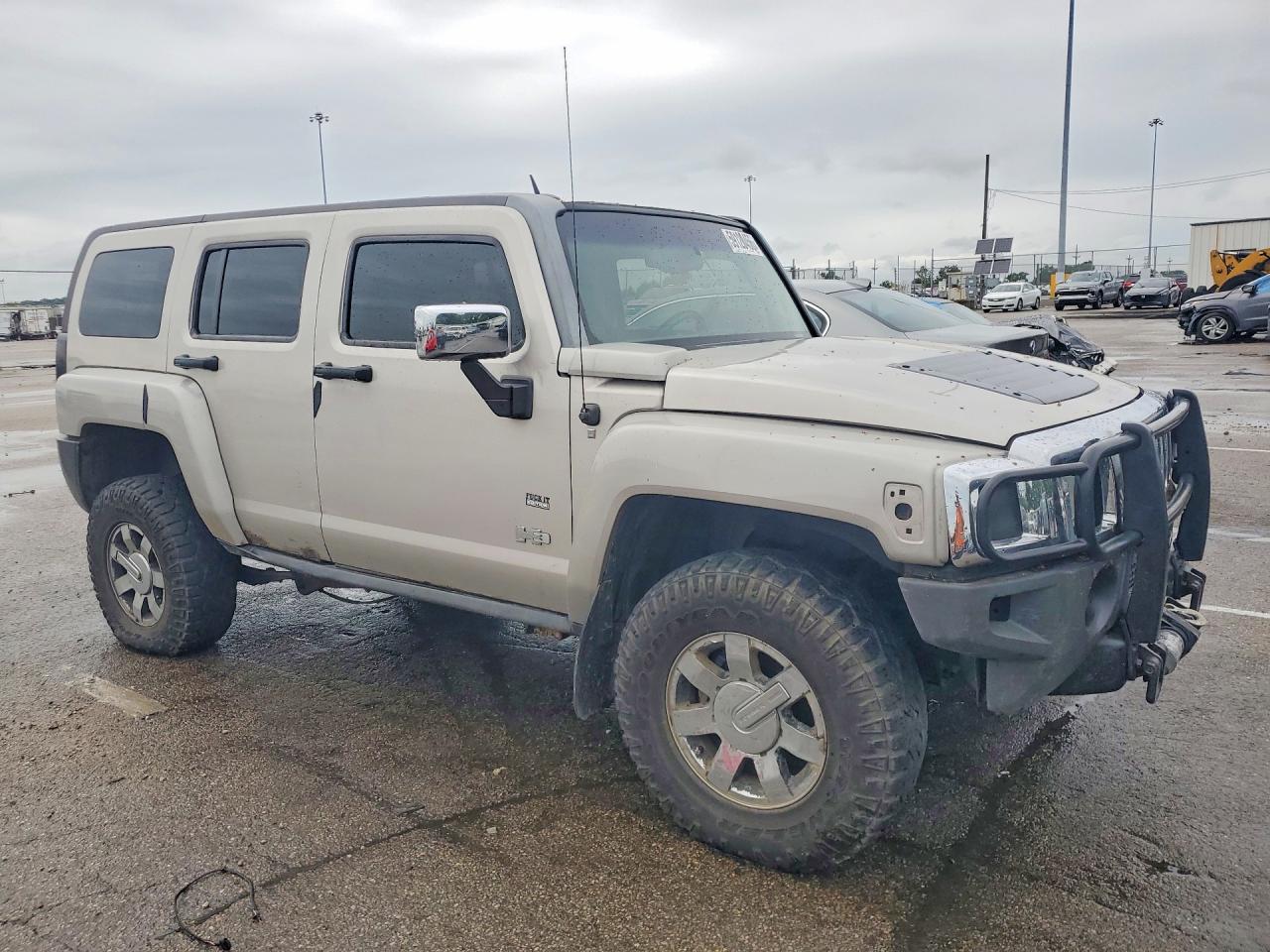 2007 Hummer H3 Tan vin: 5GTDN13E578101443