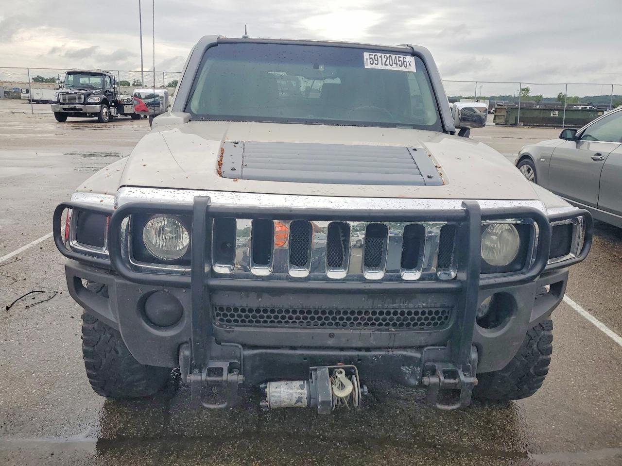 2007 Hummer H3 Tan vin: 5GTDN13E578101443
