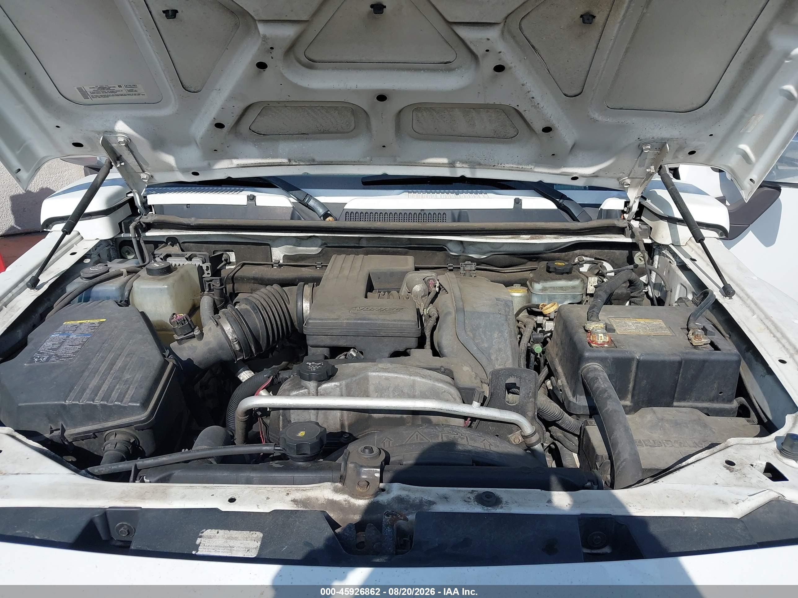 2007 Hummer H3 Suv White vin: 5GTDN13E578159729