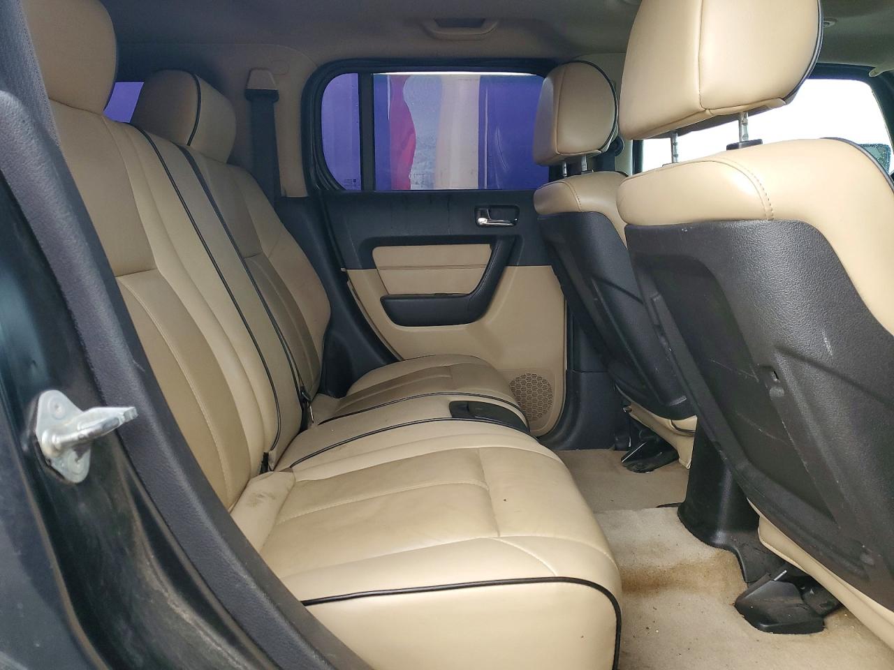 2007 Hummer H3 Black vin: 5GTDN13E578164431