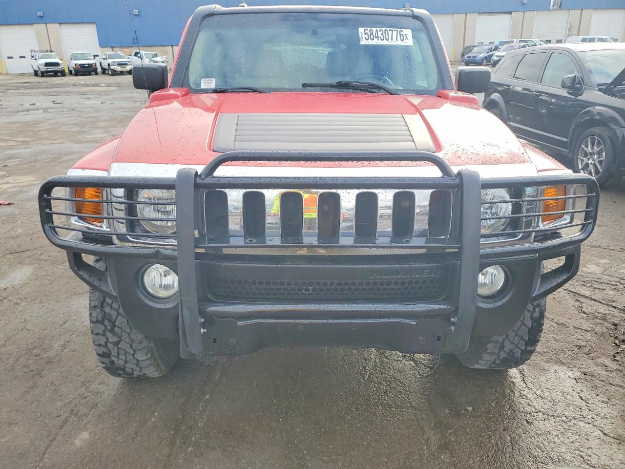 2007 Hummer H3 Red vin: 5GTDN13E678105873