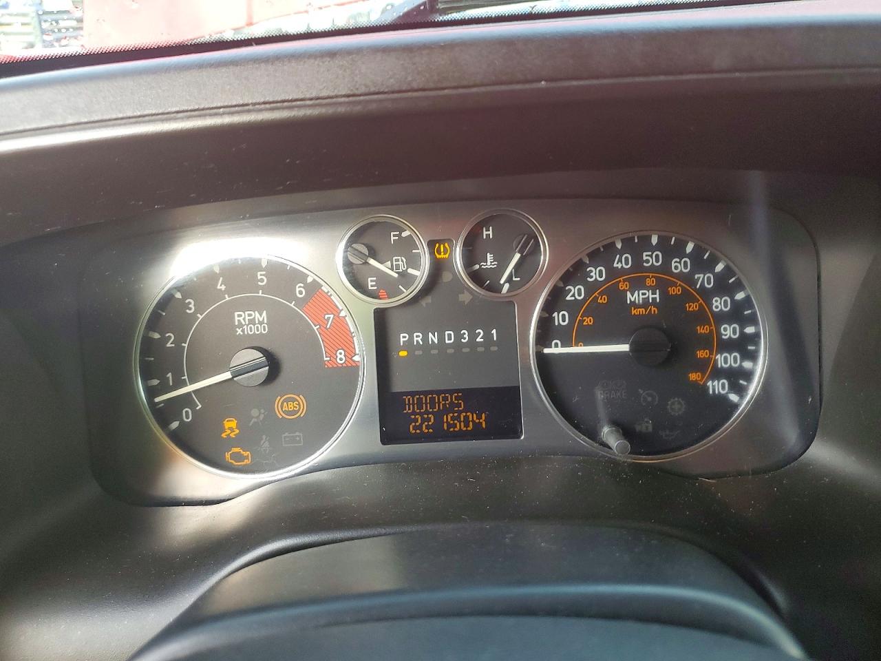 2007 Hummer H3 Red vin: 5GTDN13E678105873