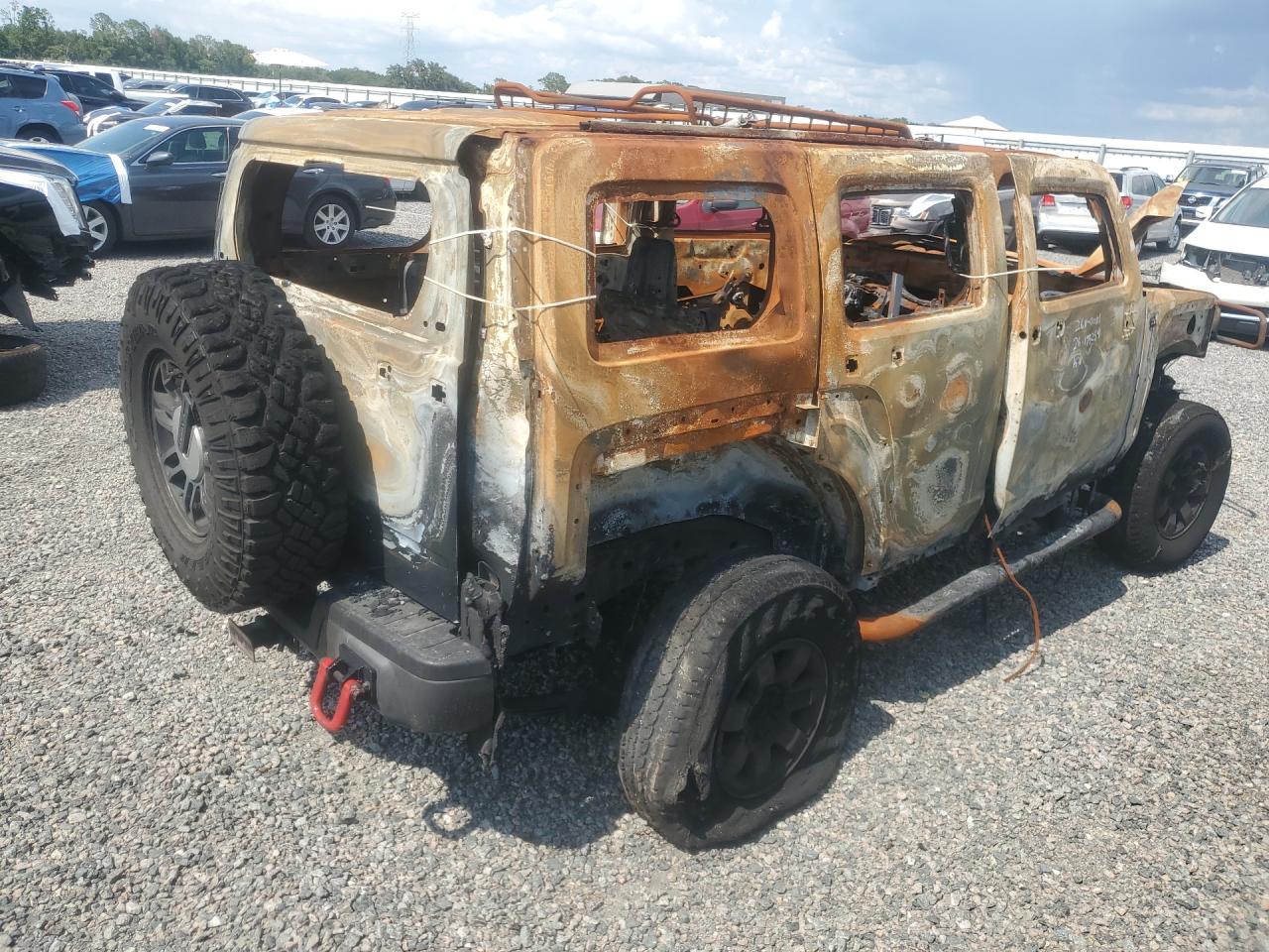 2007 Hummer H3 Burn vin: 5GTDN13E678246829