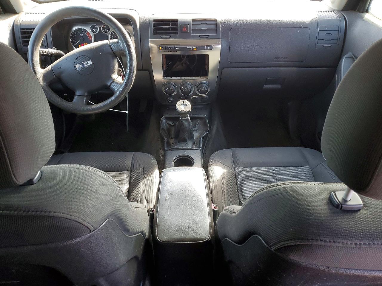 2007 Hummer H3 Black vin: 5GTDN13E678248144