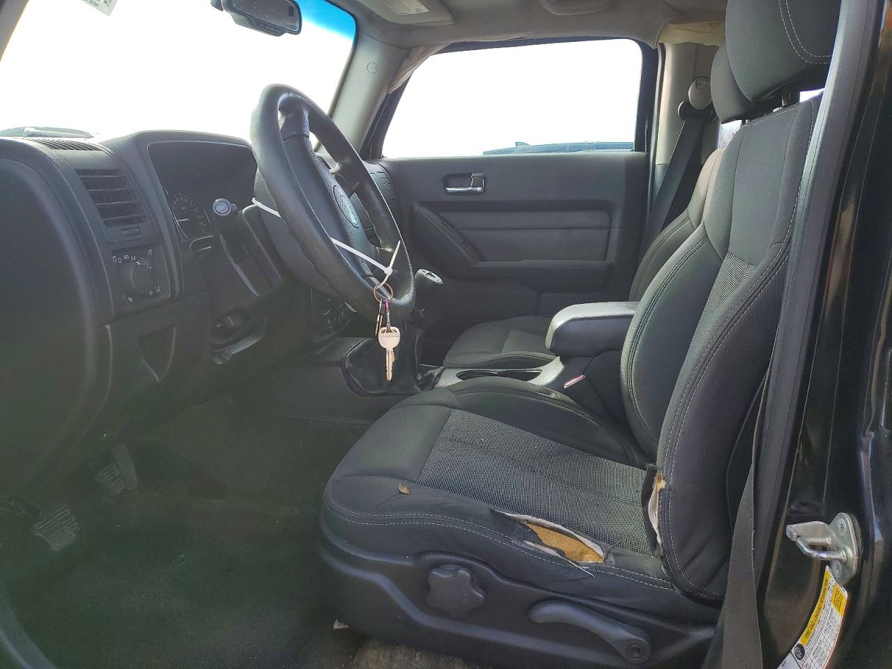 2007 Hummer H3 Black vin: 5GTDN13E678248144