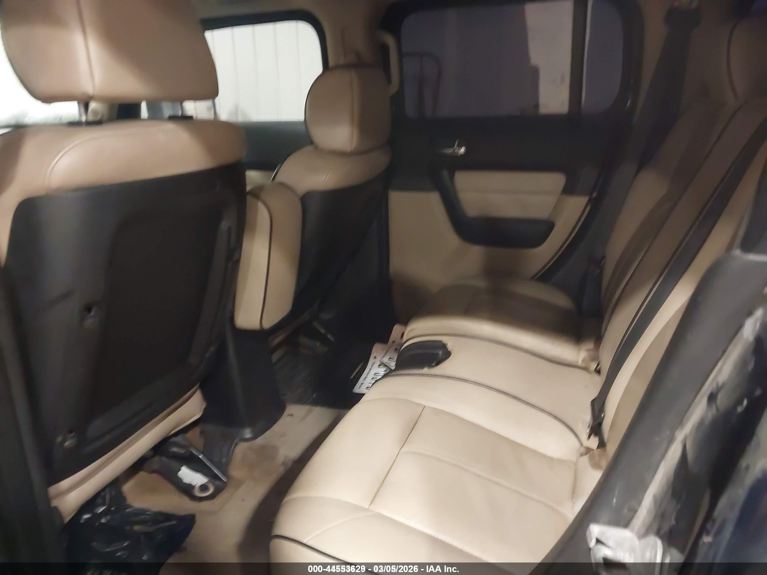 2007 Hummer H3 Suv   Blue vin: 5GTDN13E778158453
